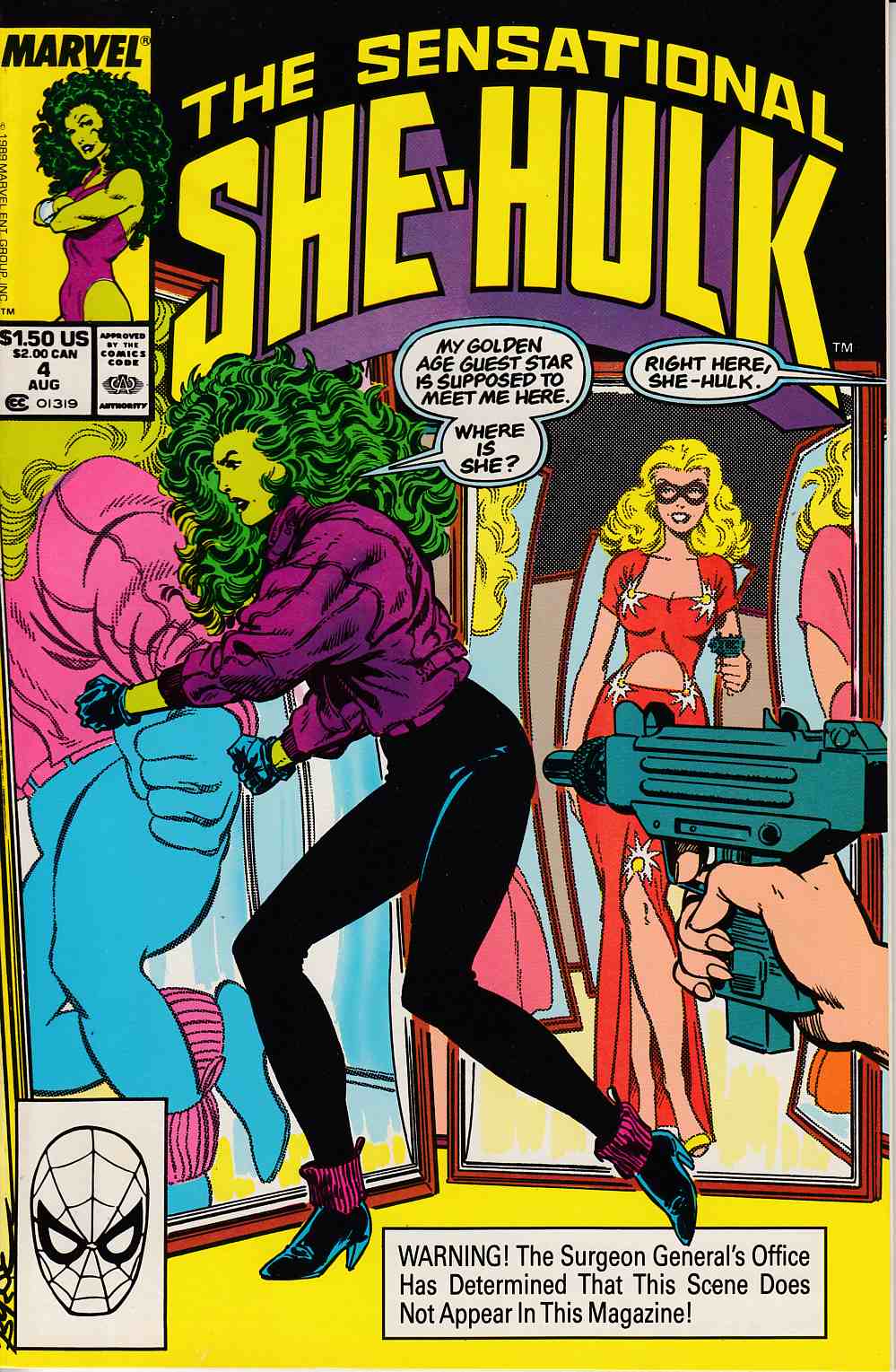Sensational She-Hulk #4 Very Fine (8.0) [Marvel Comic] THUMBNAIL