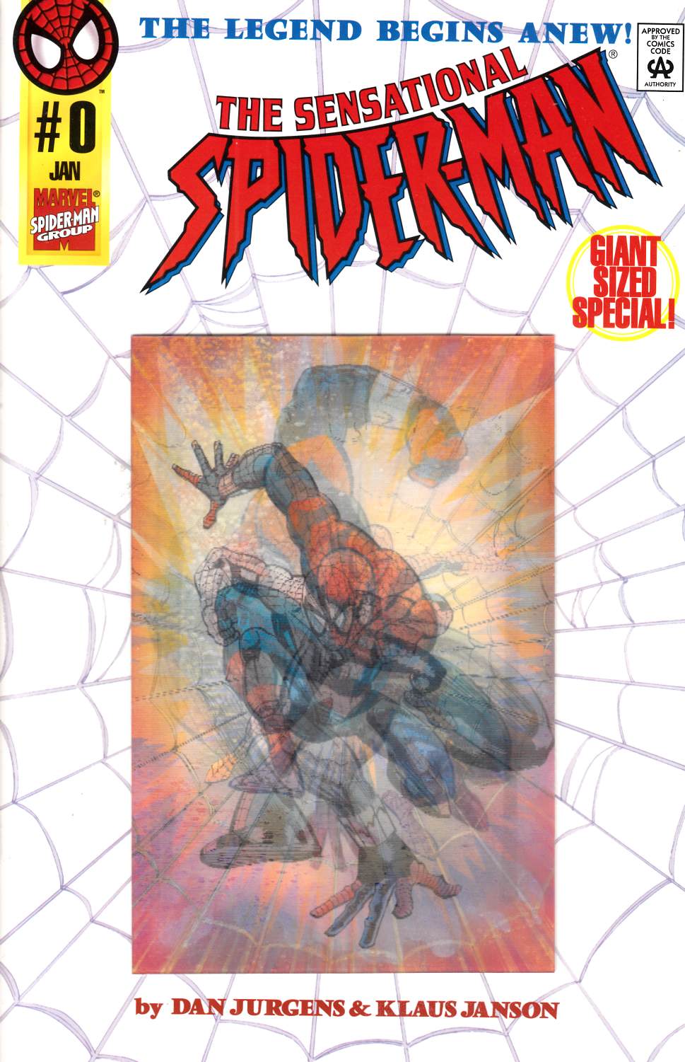 Sensational Spider-Man #0 Very Fine (8.0) [Marvel Comic] LARGE