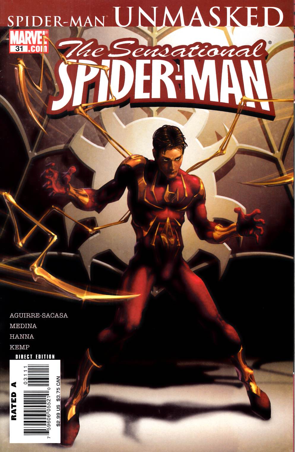 Sensational Spider-Man #31 Near Mint (9.4) [Marvel Comic] LARGE