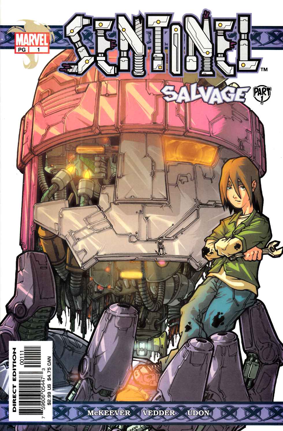Sentinel #1 Near Mint (9.4) [Marvel Comic] THUMBNAIL