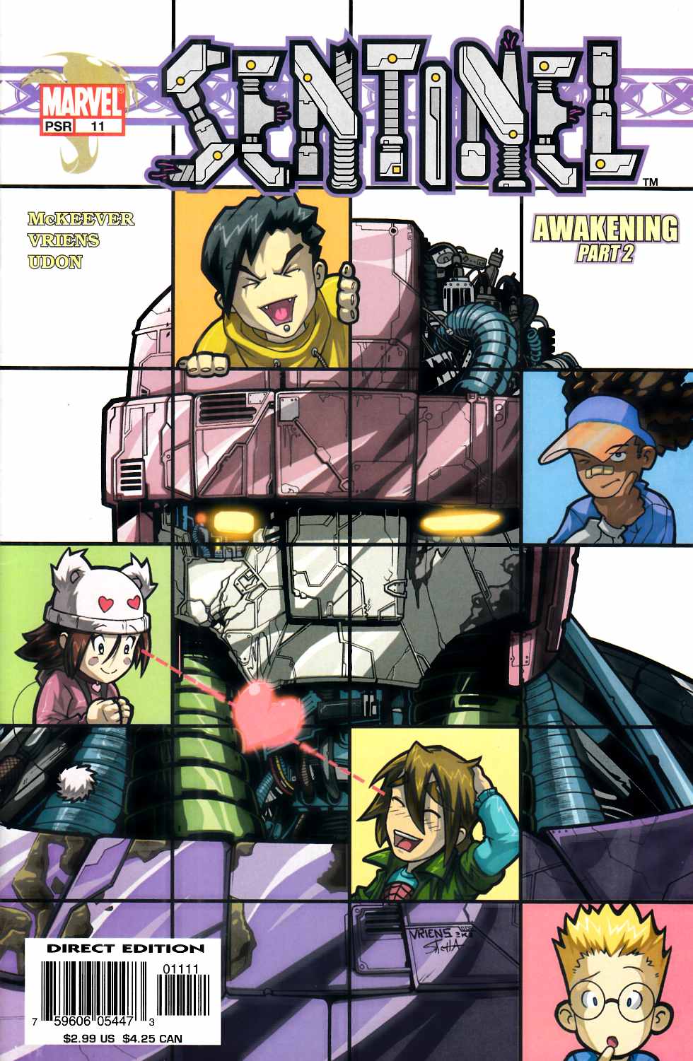 Sentinel #11 Very Fine (8.0) [Marvel Comic] THUMBNAIL