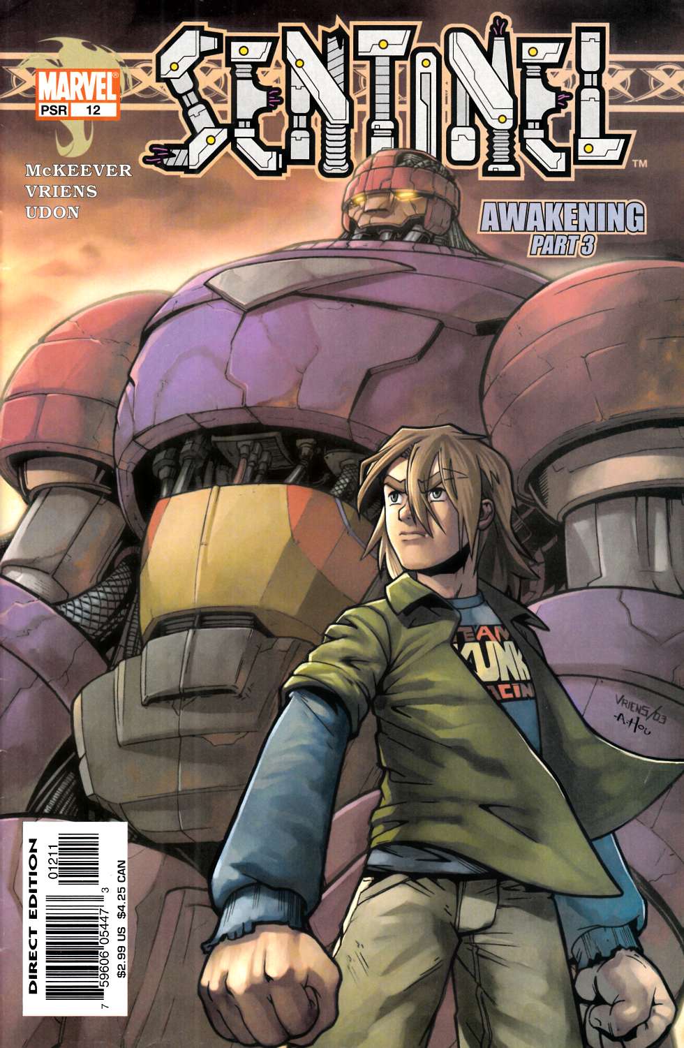Sentinel #12 Very Fine (8.0) [Marvel Comic] LARGE