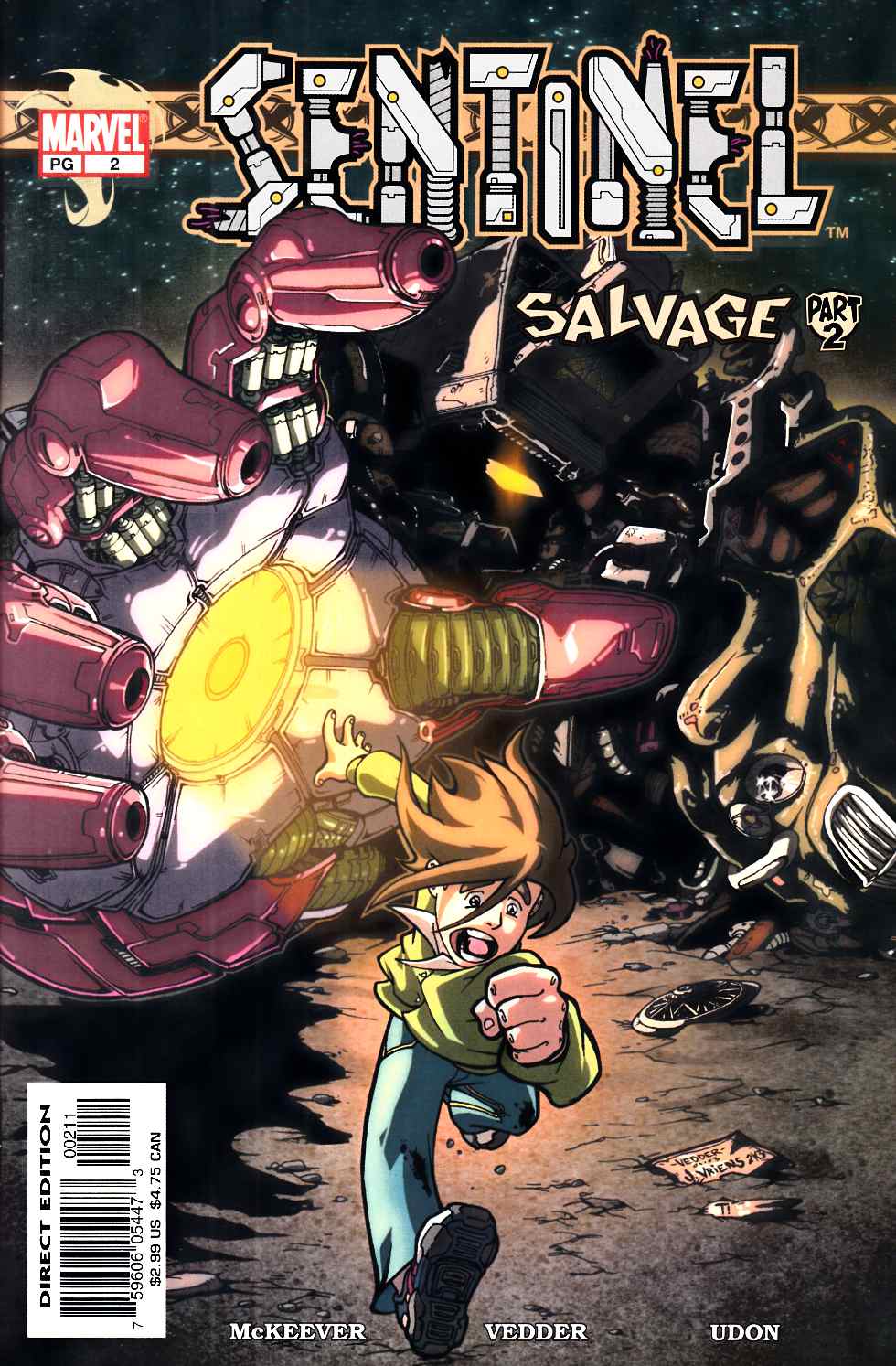 Sentinel #2 Near Mint (9.4) [Marvel Comic] THUMBNAIL