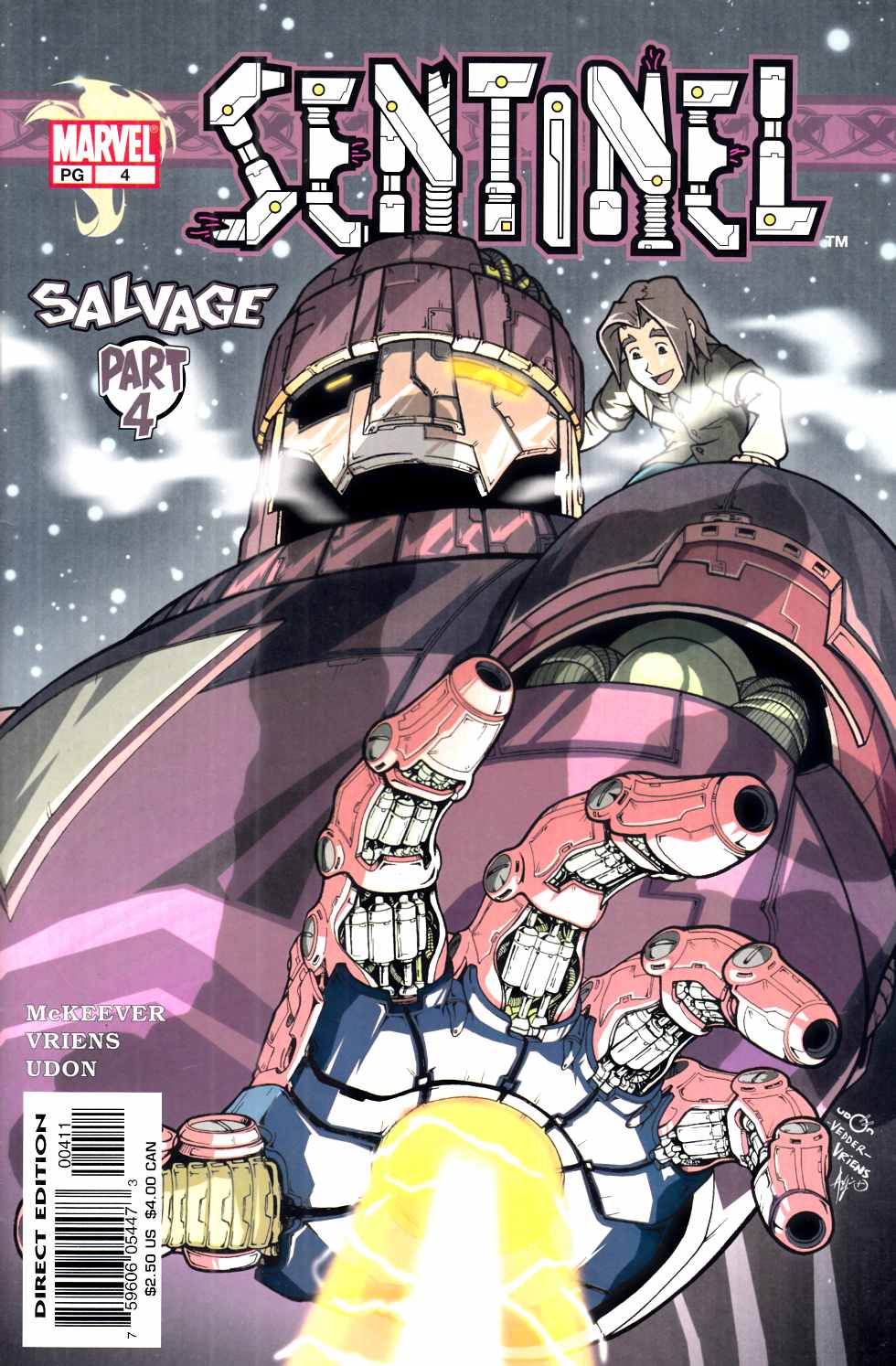 Sentinel #4 Near Mint (9.4) [Marvel Comic] THUMBNAIL