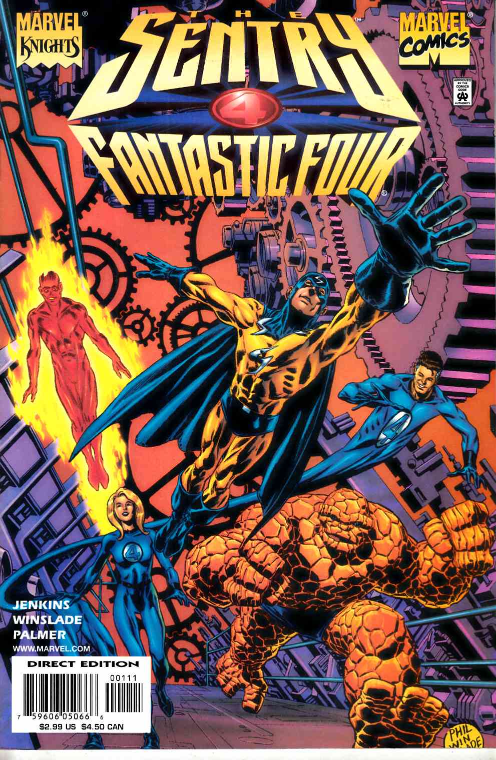 Sentry Fantastic Four #1 Near Mint (9.4) [Marvel Comic] LARGE