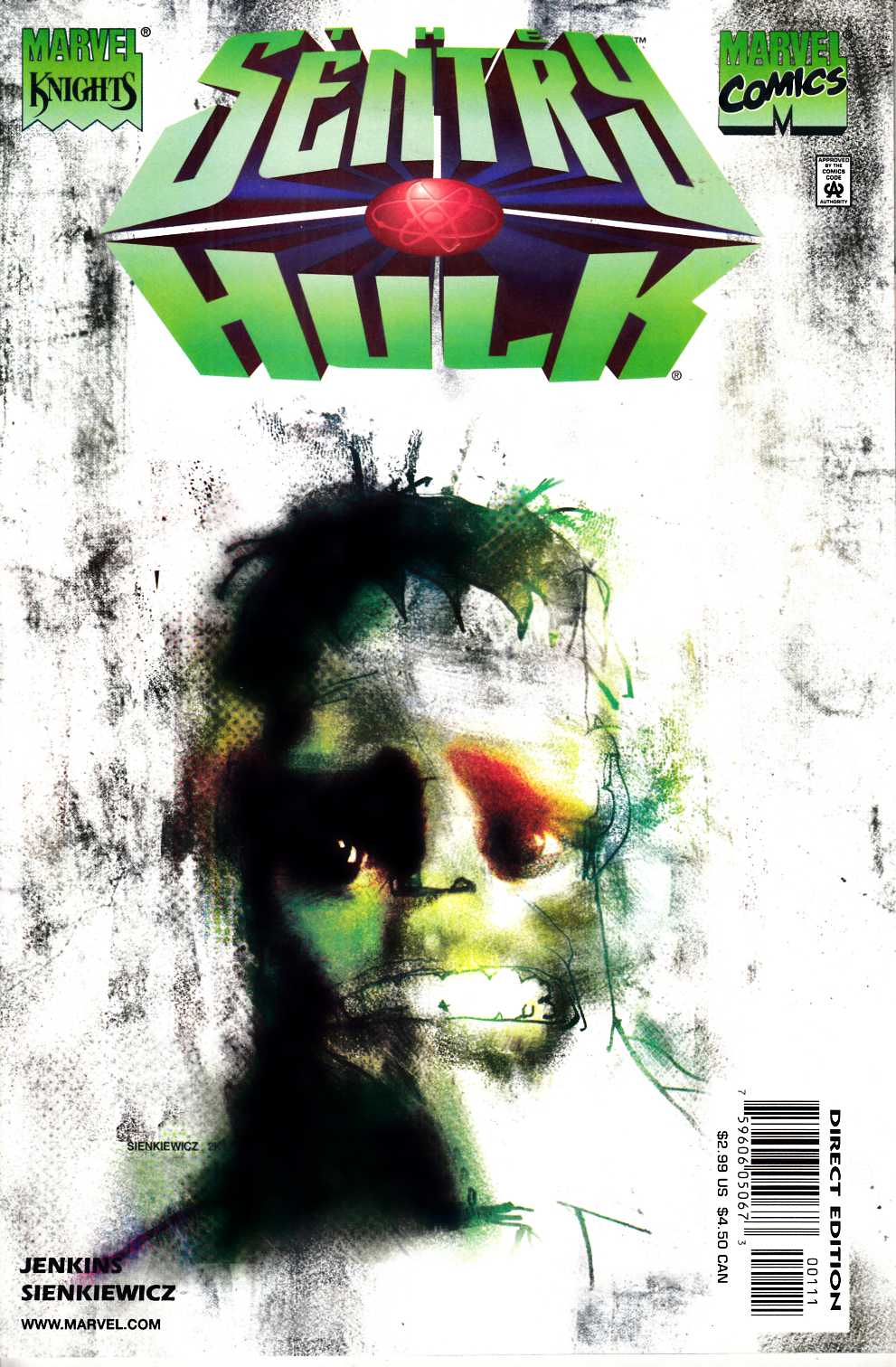 Sentry Hulk #1 Near Mint (9.4) [Marvel Comic] LARGE