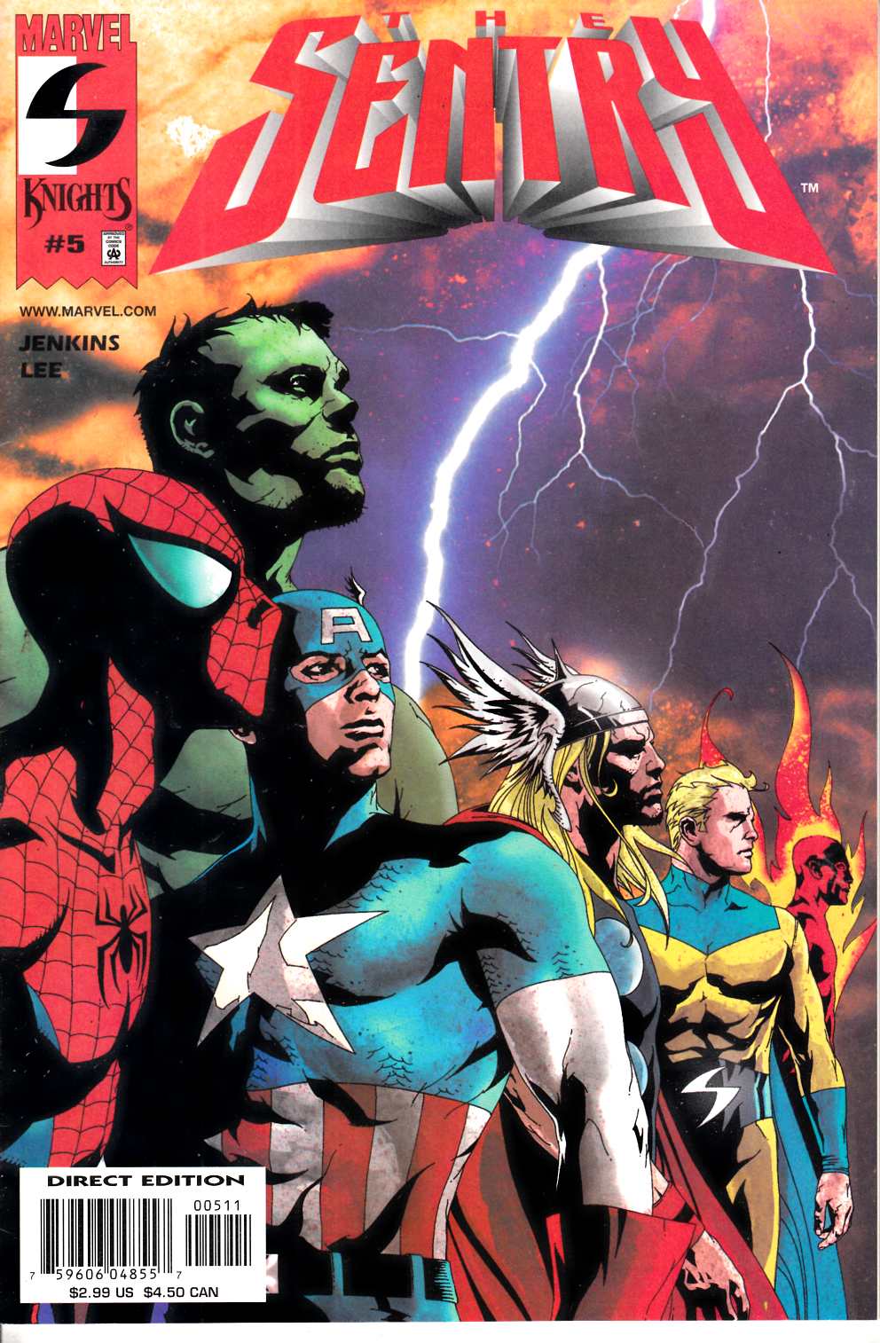 Sentry #5 Near Mint (9.4) [Marvel Comic] LARGE