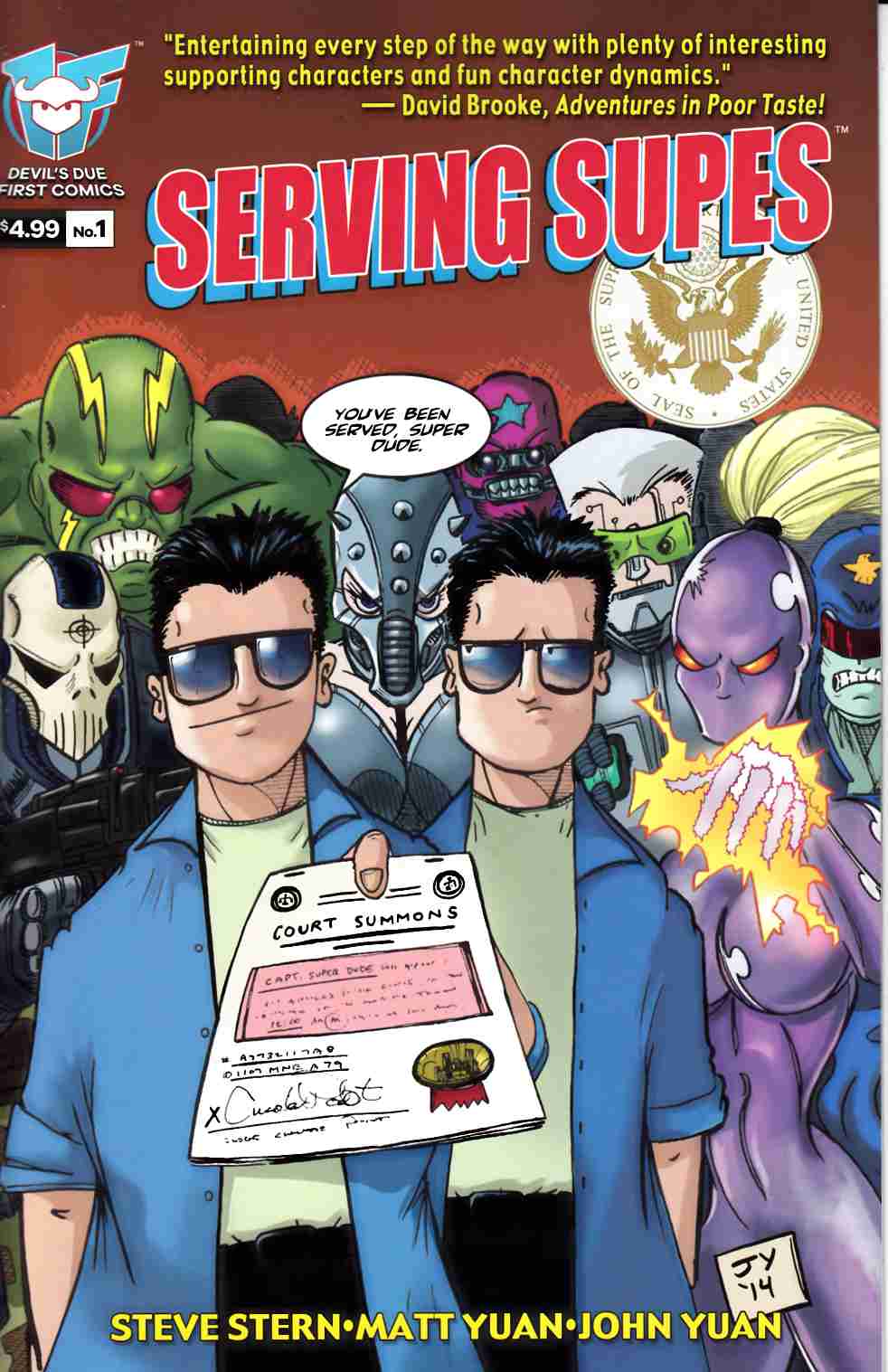 Serving Supes #1 [Devils Due Comic] LARGE