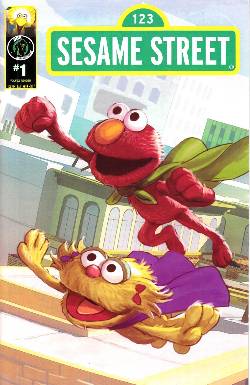 Sesame Street #1 Imagination Super Power Chase Incentive Cover [Comic] LARGE