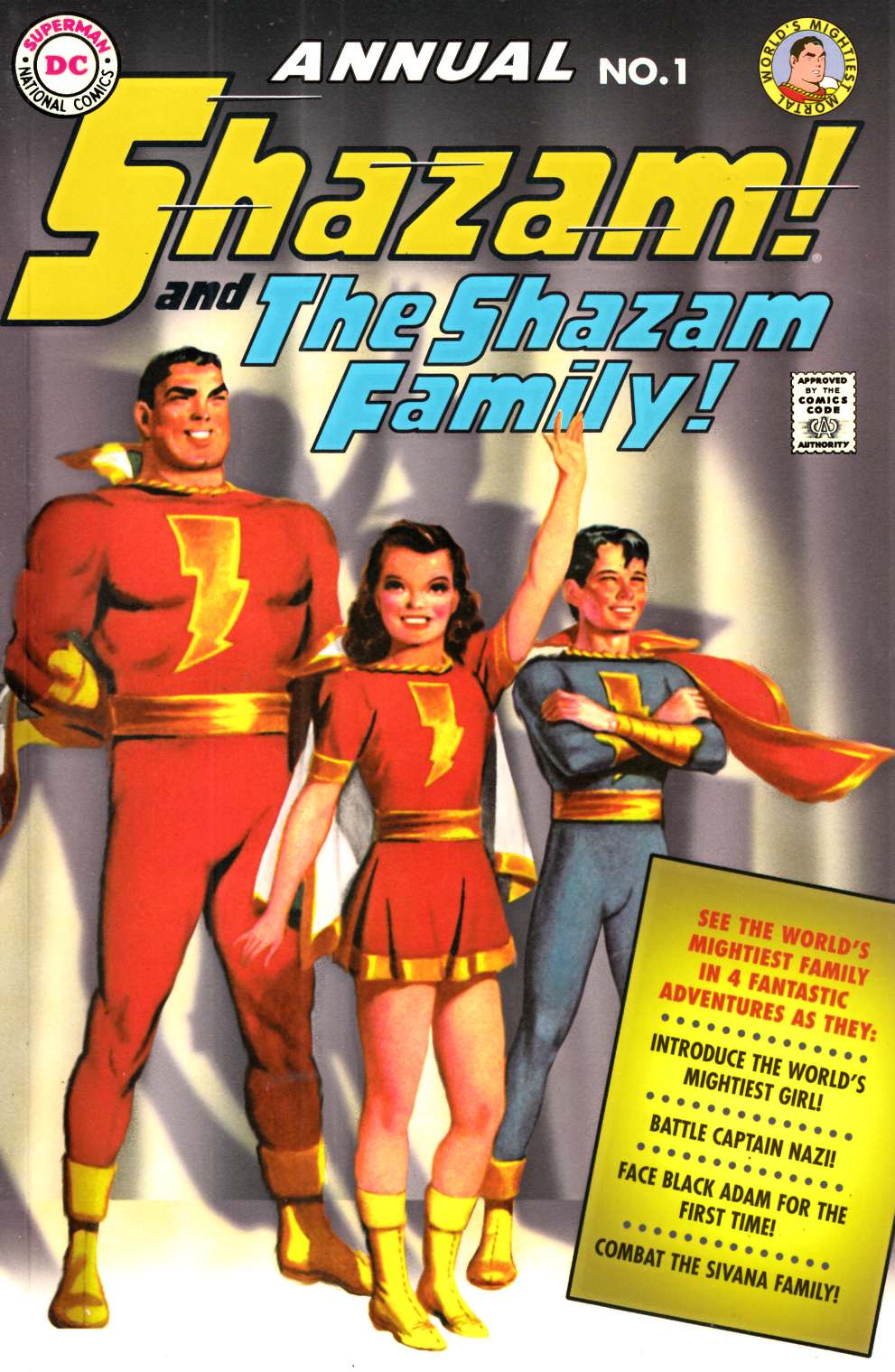 Shazam Family Annual #1 Near Mint (9.4) [DC Comic] LARGE