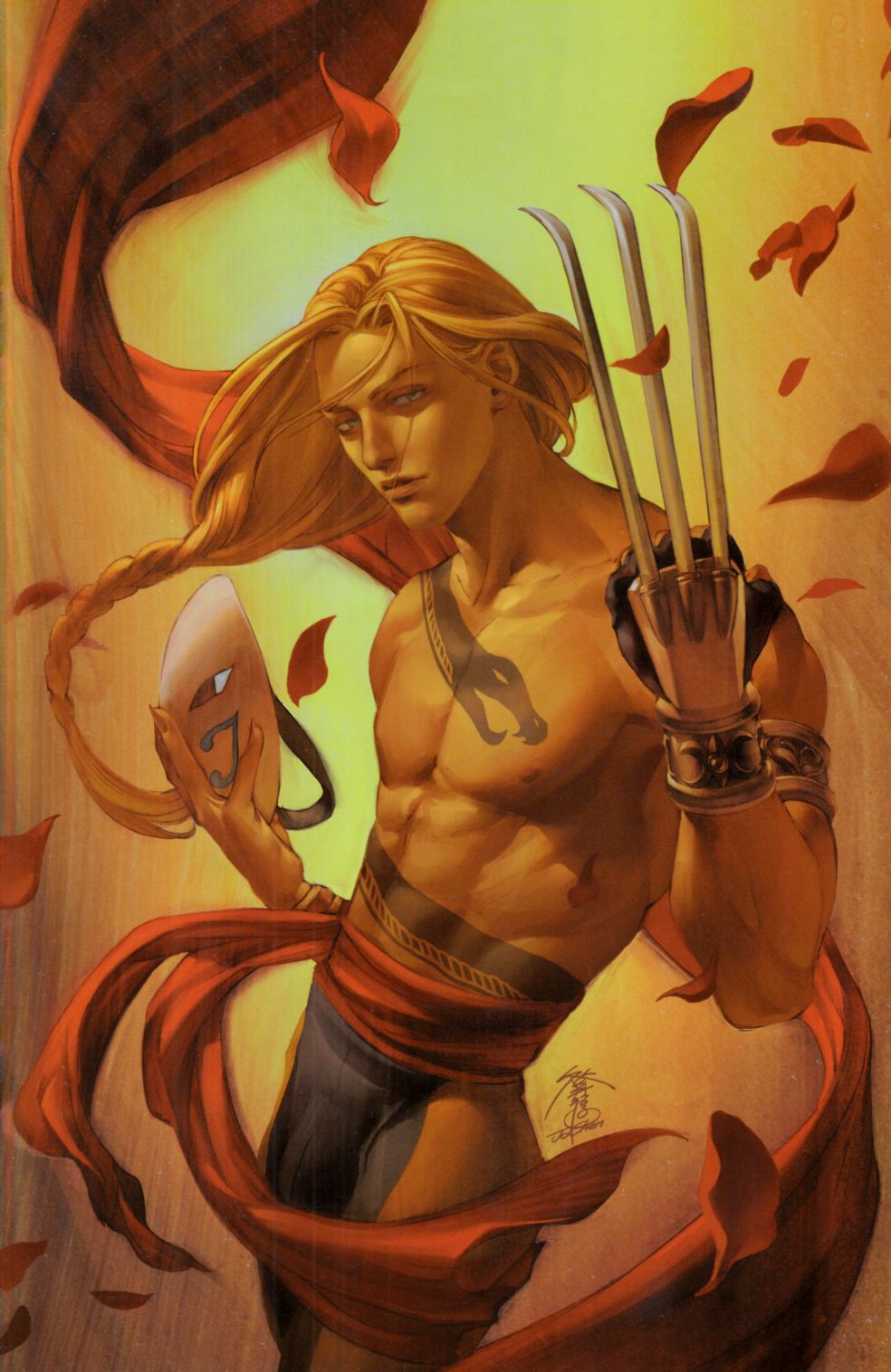 Street Fighter #9 Special Power Foil Cover Near Mint (9.4) [Image Comic] LARGE