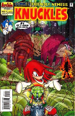 Sonic's Friendly Nemesis Knuckles #1 [Archie Comic] LARGE