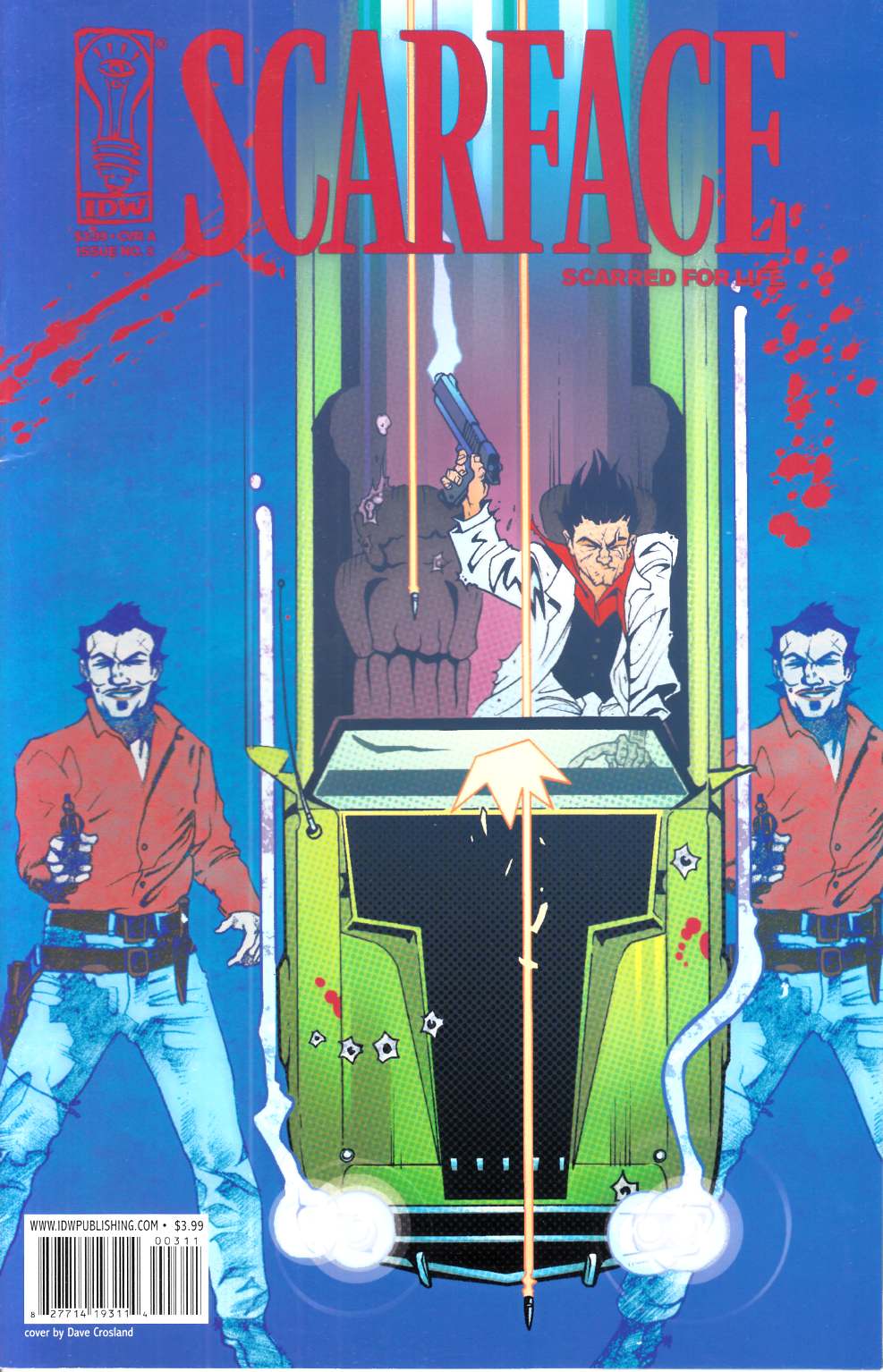 Scarface Scarred for Life #3 Very Fine (8.0) [IDW Comic] LARGE