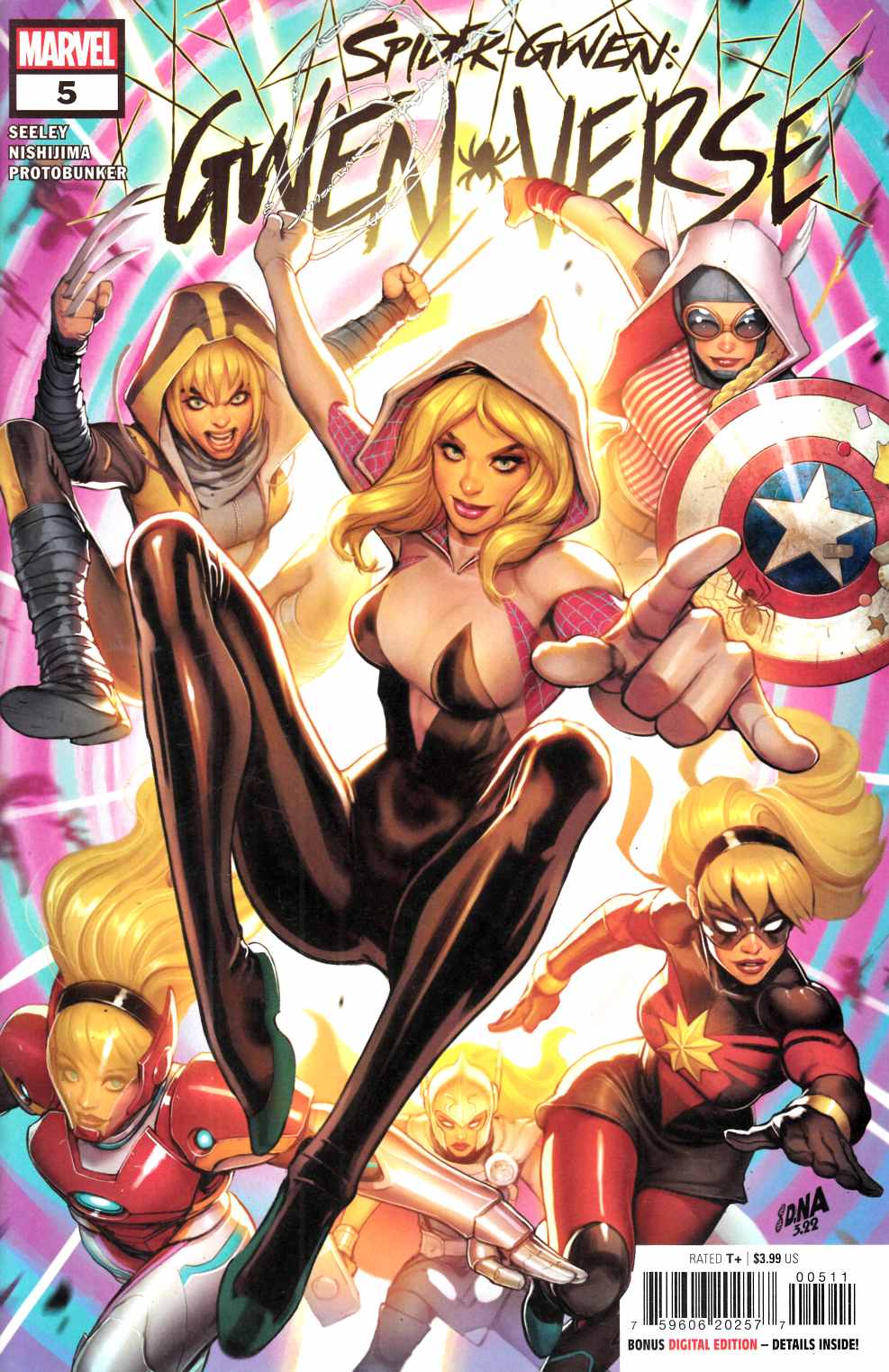 Spider-Gwen Gwenverse #5 Near Mint (9.4) [Marvel Comic] LARGE