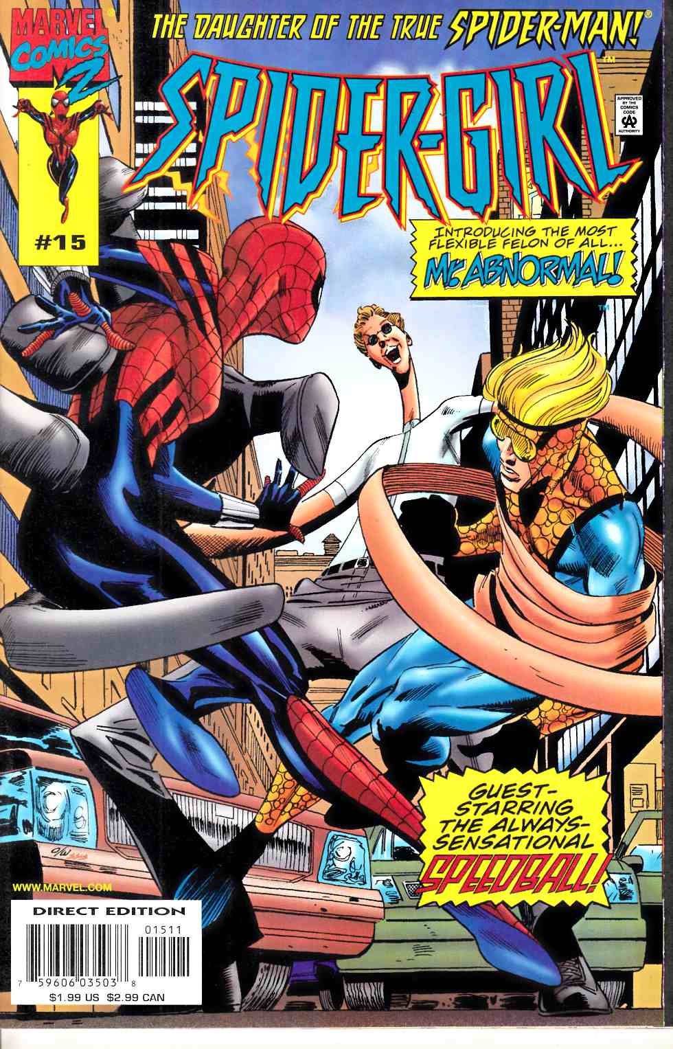 Spider-Girl #15 Near Mint (8.0) [Marvel Comic] LARGE
