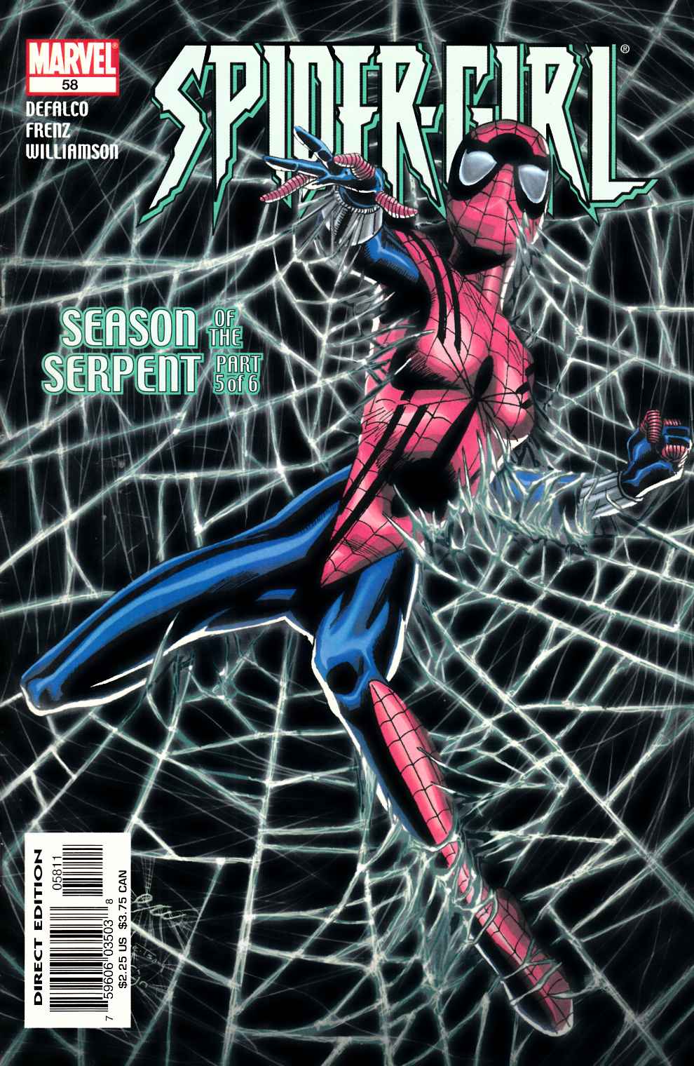 Spider-Girl #58 Very Fine (8.0) [Marvel Comic] THUMBNAIL