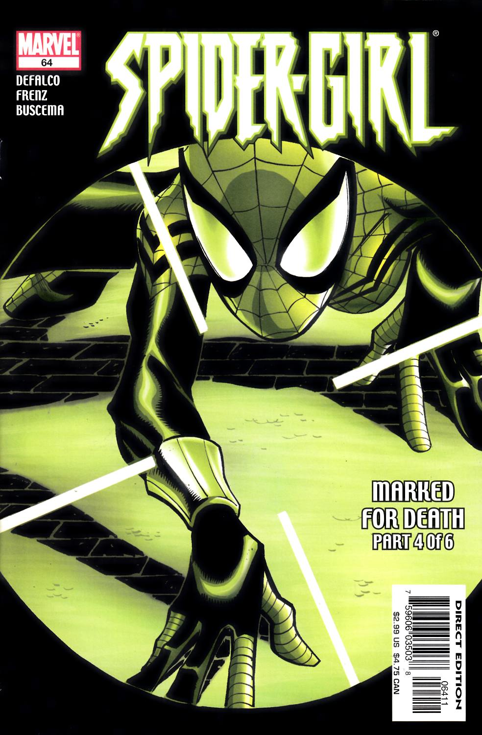 Spider-Girl #64 Very Fine (8.0) [Marvel Comic] LARGE