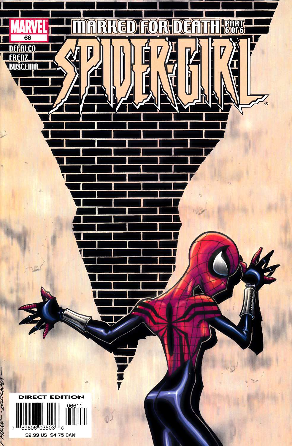Spider-Girl #66 Near Mint (9.4) [Marvel Comic] LARGE