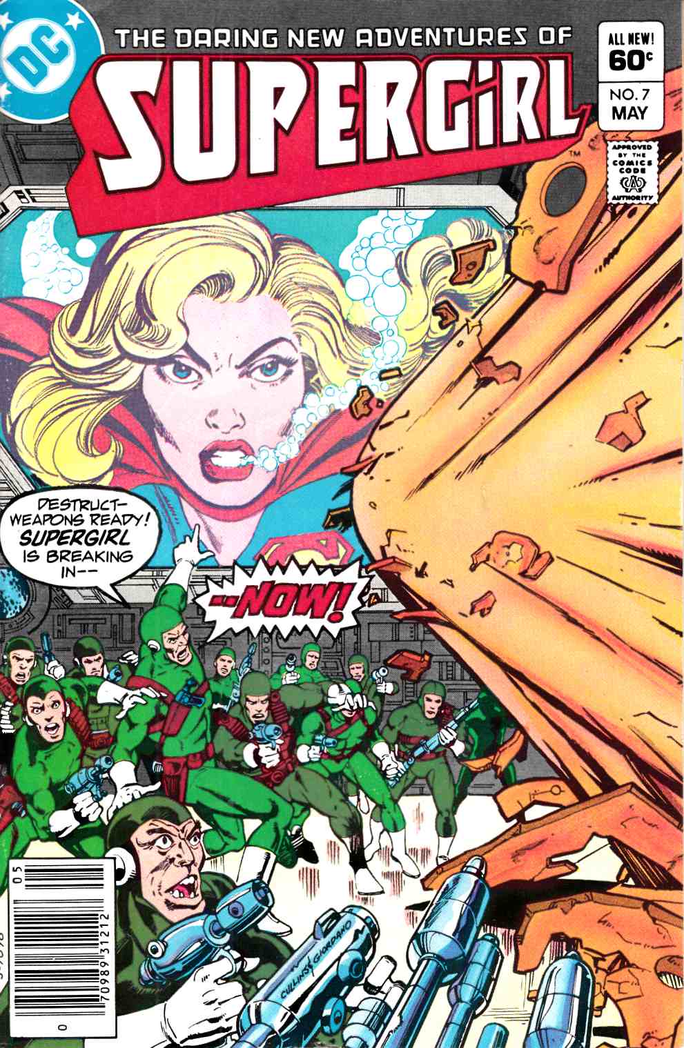 Supergirl #7 Newsstand Edition Near Mint Minus (9.2) [DC Comic] THUMBNAIL