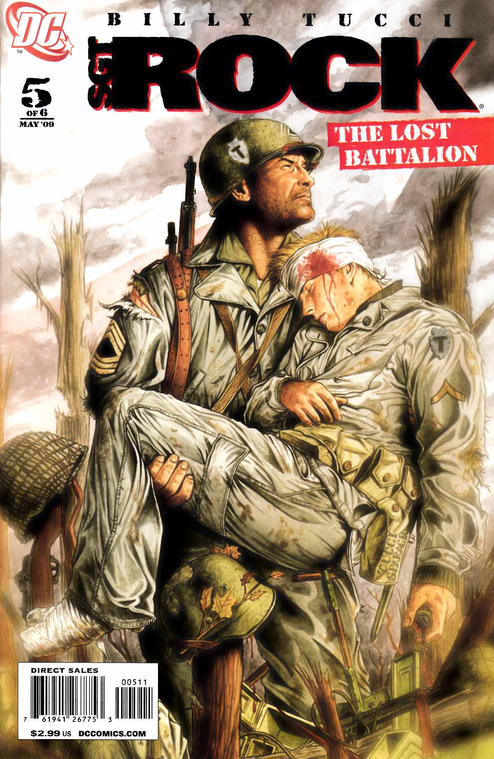 Sgt Rock The Lost Battalion #5 Near Mint (9.4) [DC Comic] THUMBNAIL
