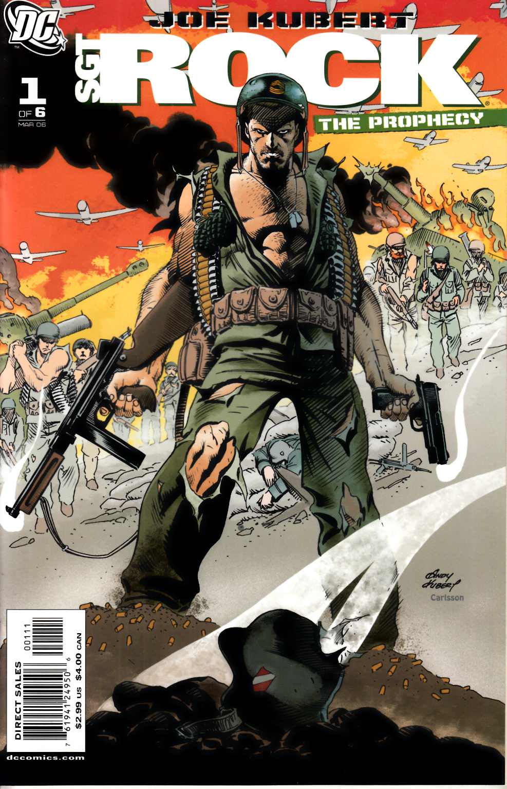 Sgt Rock The Prophecy #1 Cover C Near Mint (9.4) [DC Comic] LARGE