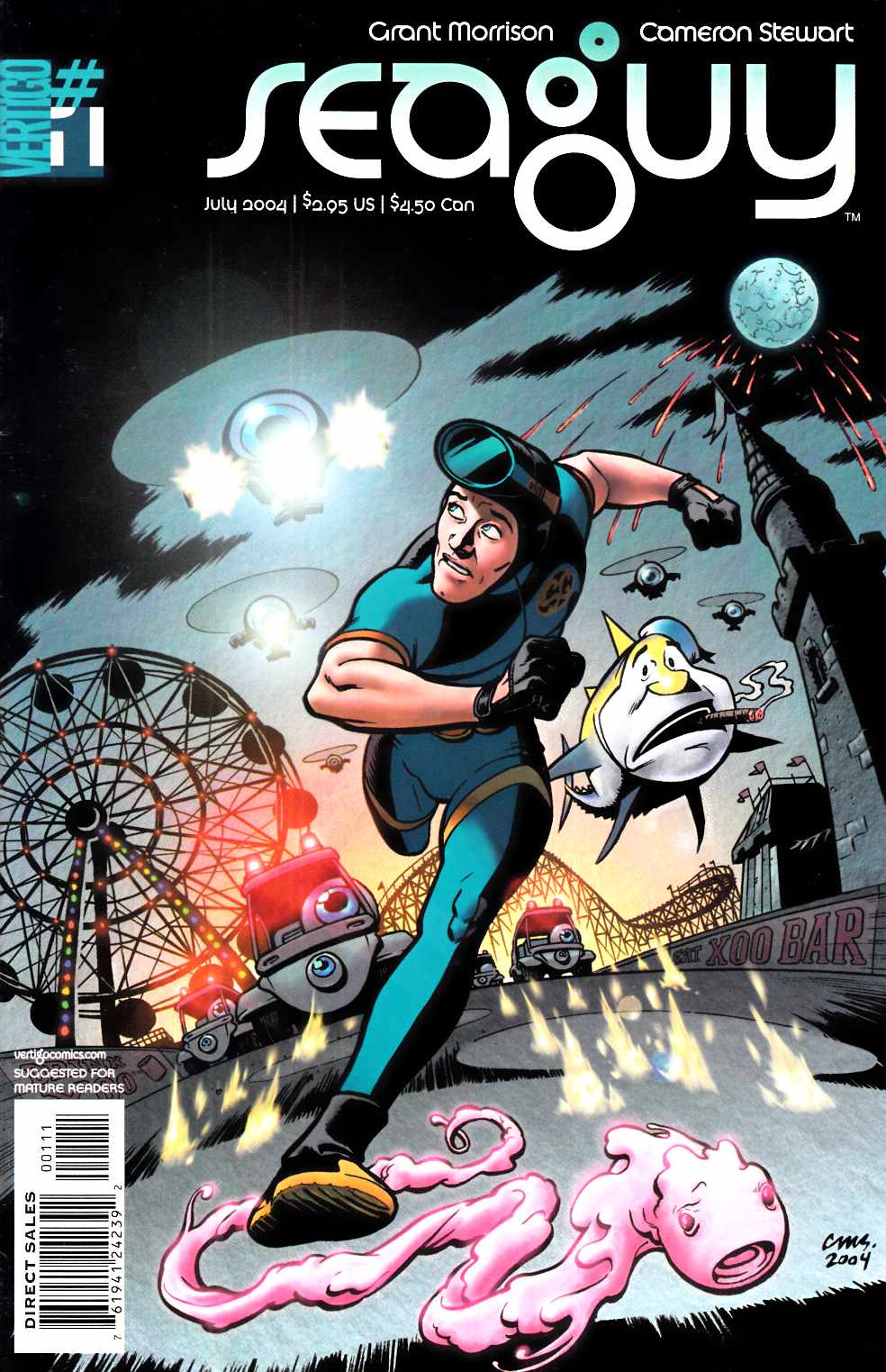 Seaguy #1 Very Fine (8.0) [DC Comic] LARGE