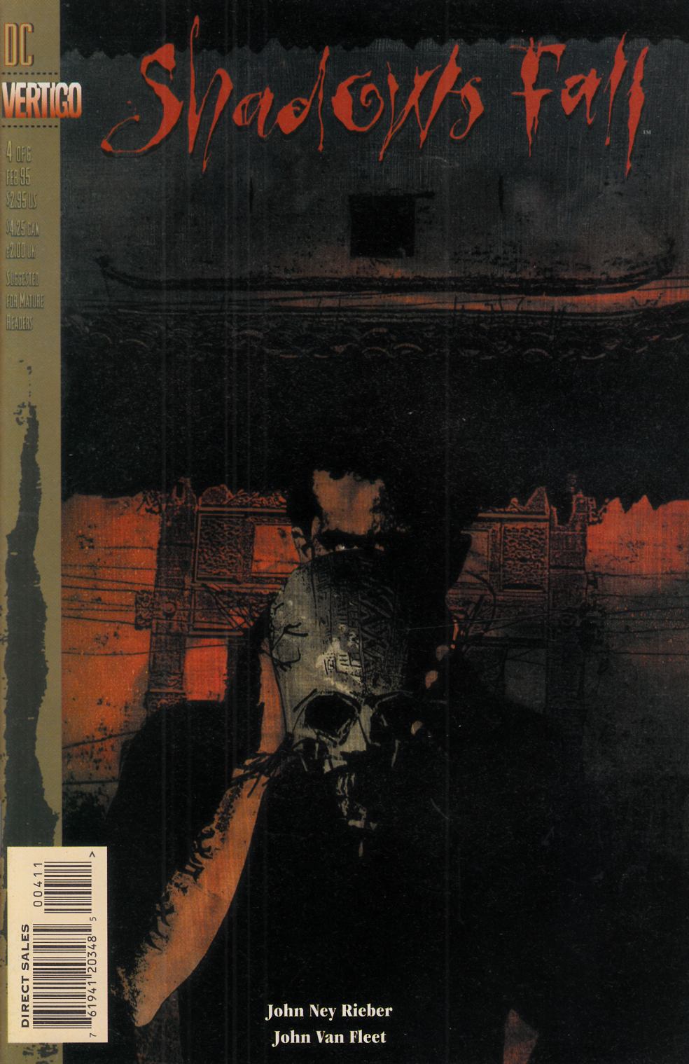 Shadows Fall #4 Near Mint (9.4) [DC Comic] THUMBNAIL