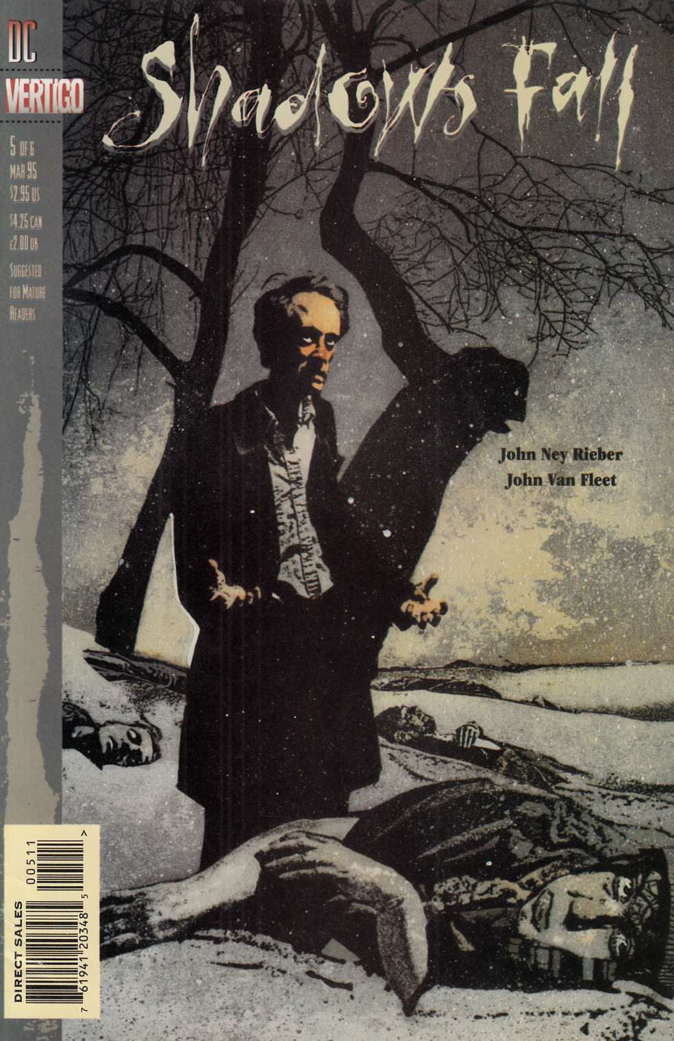 Shadows Fall #5 Very Fine (8.0) [DC Comic] LARGE