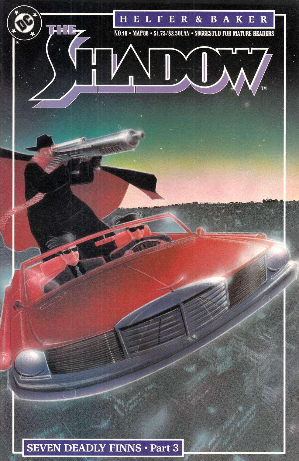 Shadow #10 Near Mint (9.4) [DC Comic] LARGE