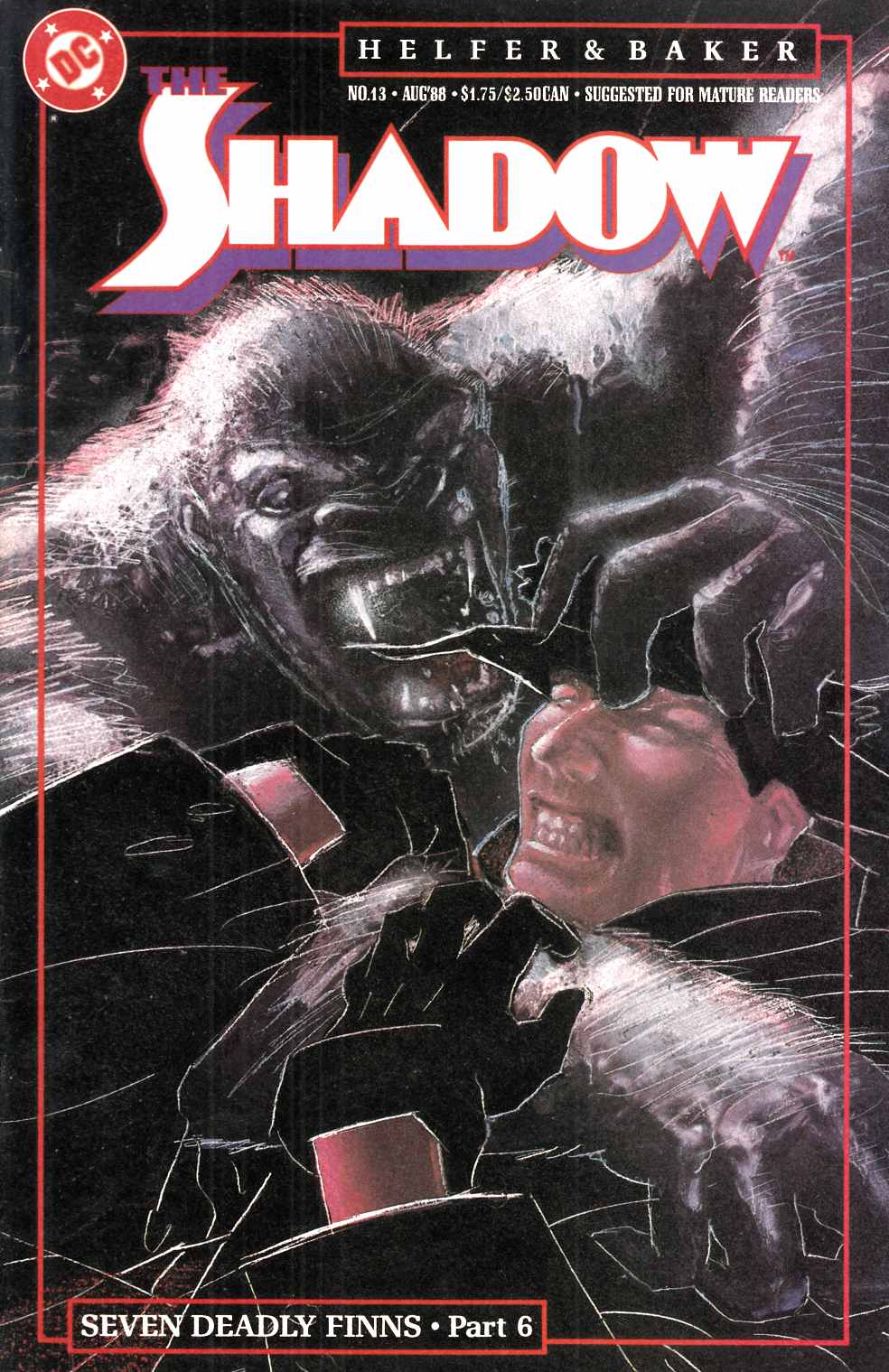 Shadow #13 Near Mint (9.4) [DC Comic] LARGE