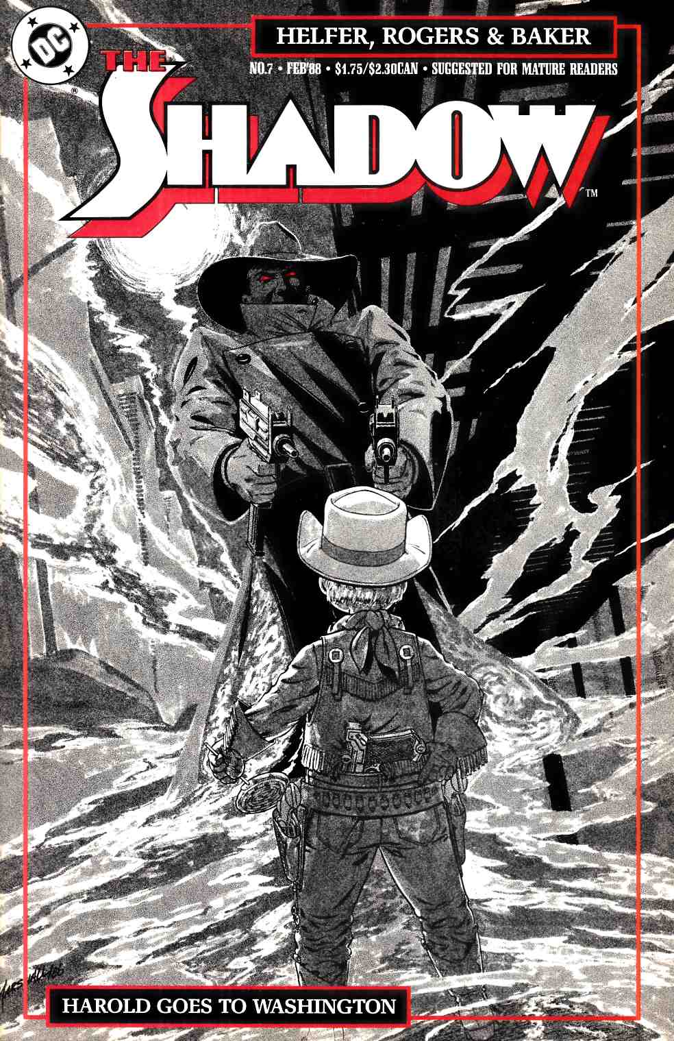 Shadow #7 Near Mint (9.4) [DC Comic] LARGE