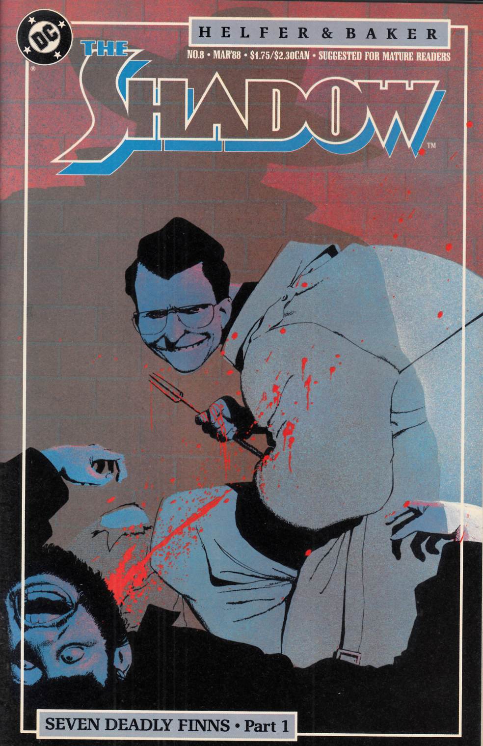 Shadow #8 Near Mint (9.4) [DC Comic] LARGE
