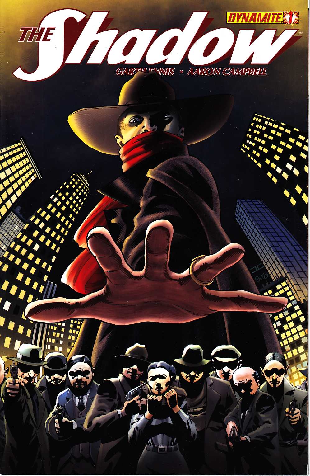 Shadow #1 Cassaday Cover [Dynamite Comic] LARGE