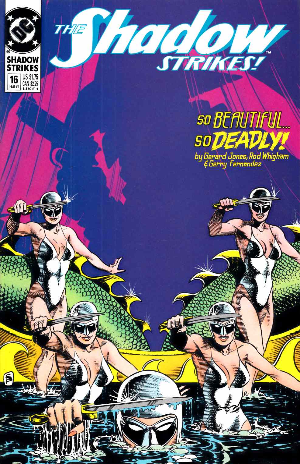 Shadow Strikes #16 Near Mint (9.4) [DC Comic] LARGE
