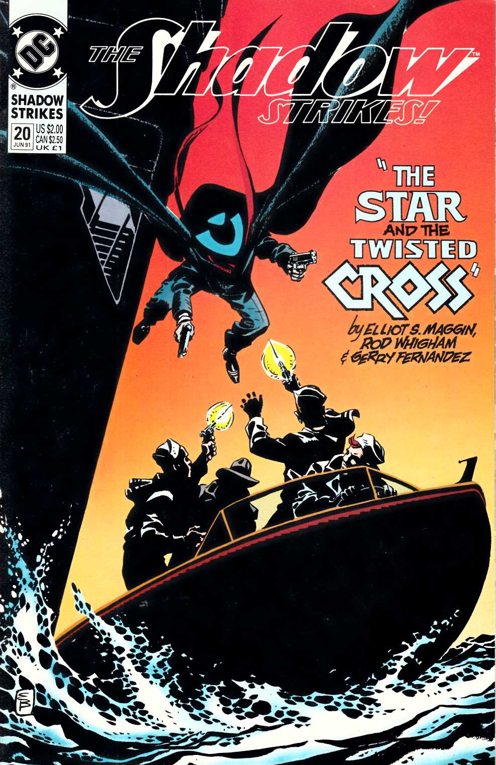 Shadow Strikes #20 Near Mint (9.4) [DC Comic] THUMBNAIL