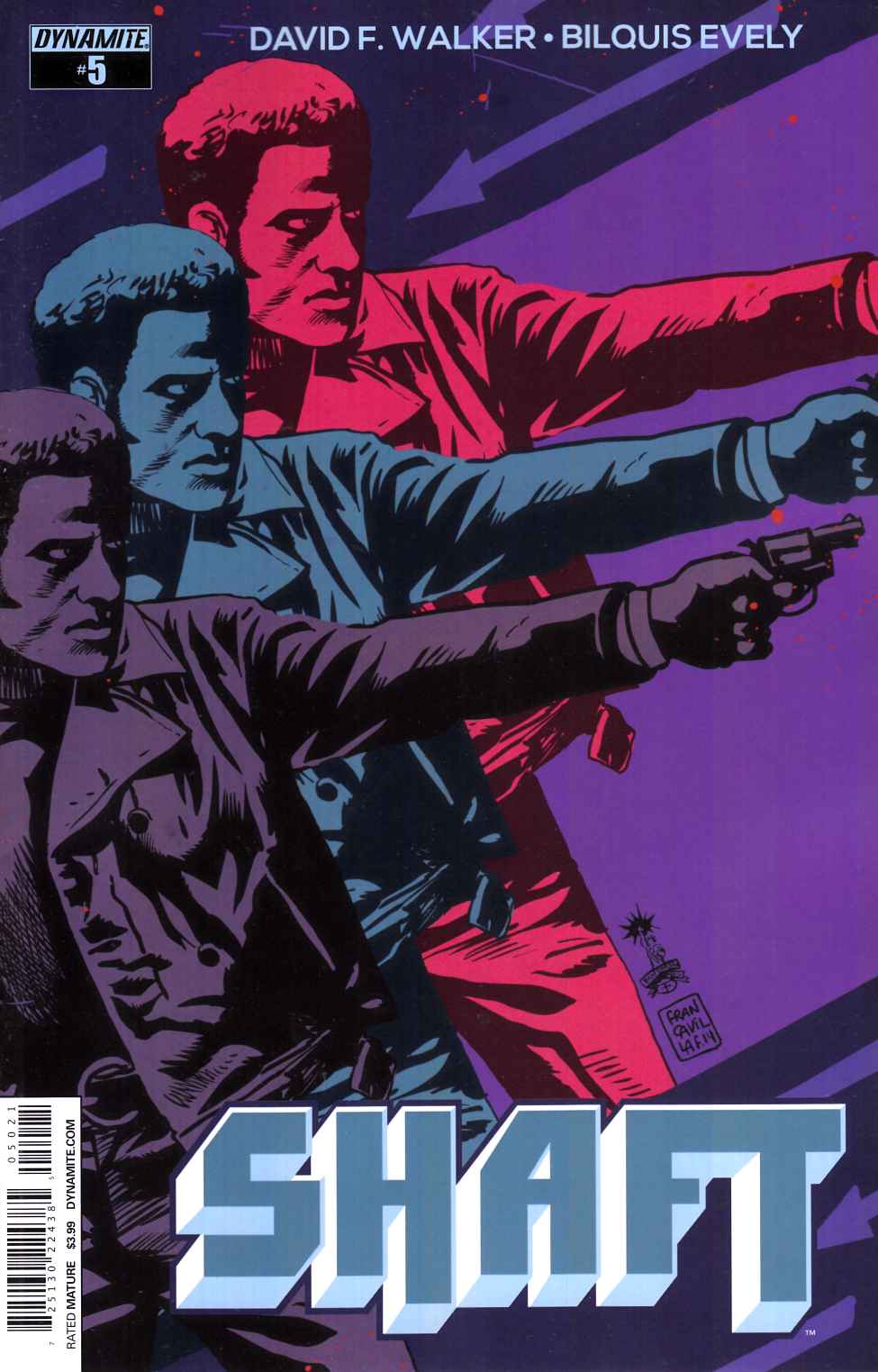 Shaft #5 Cover B- Francavilla [Dynamite Comic] LARGE