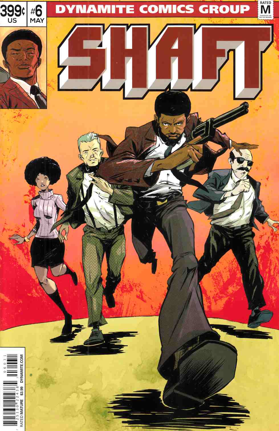 Shaft #6 Cover C- Greene Subscription [Dynamite Comic] LARGE