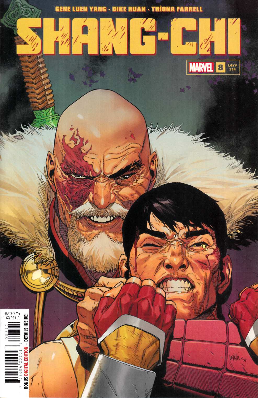 Shang-Chi #8 Near Mint (9.4) [Marvel Comic] LARGE