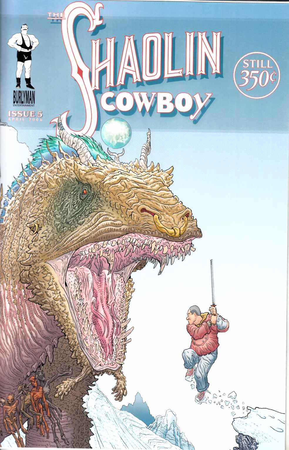 Shaolin Cowboy #5 Cover B Near Mint (9.4) [Burlyman Comic] LARGE