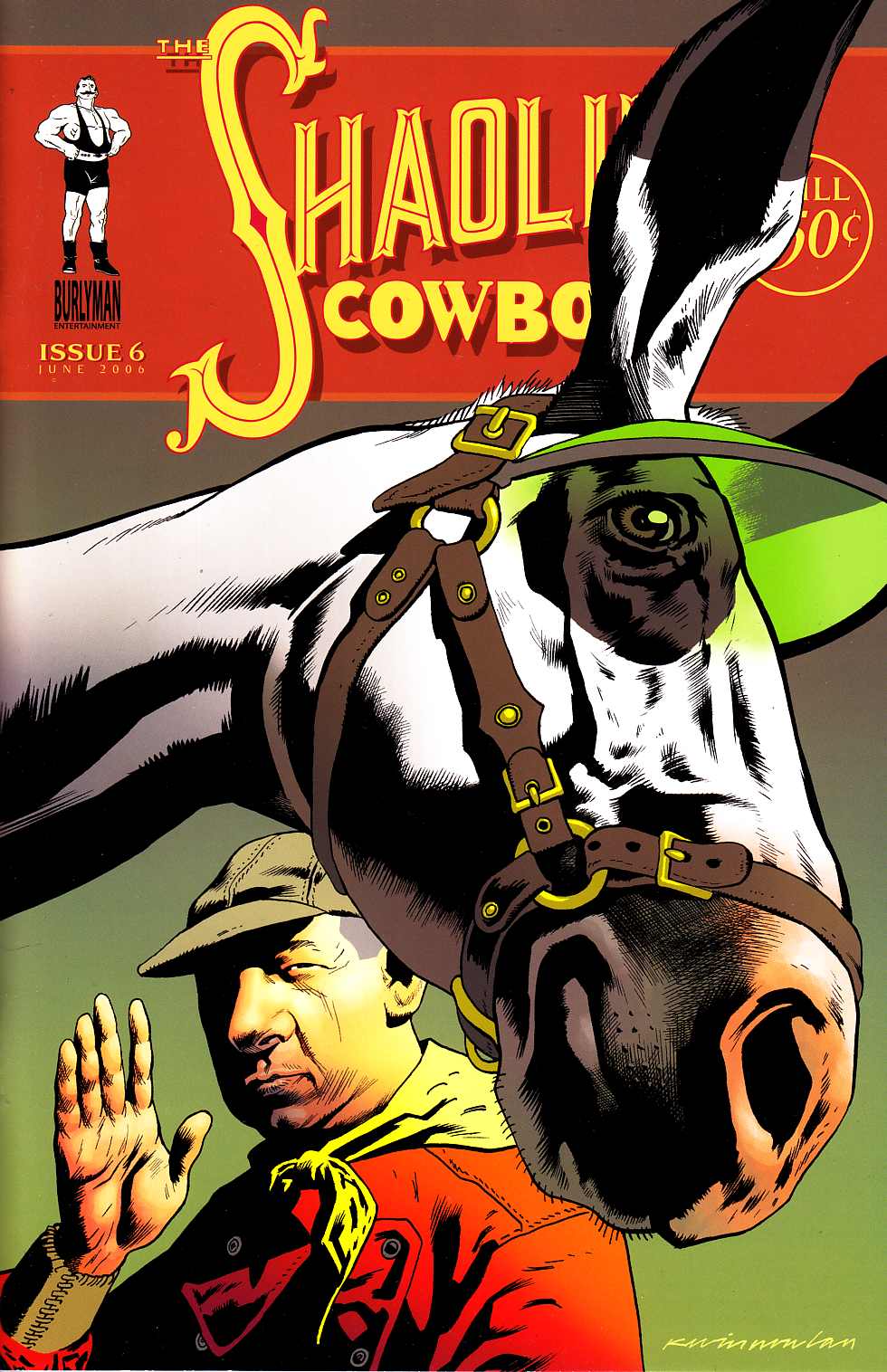 Shaolin Cowboy #6 Cover B Near Mint (9.4) [Burlyman Comic] LARGE