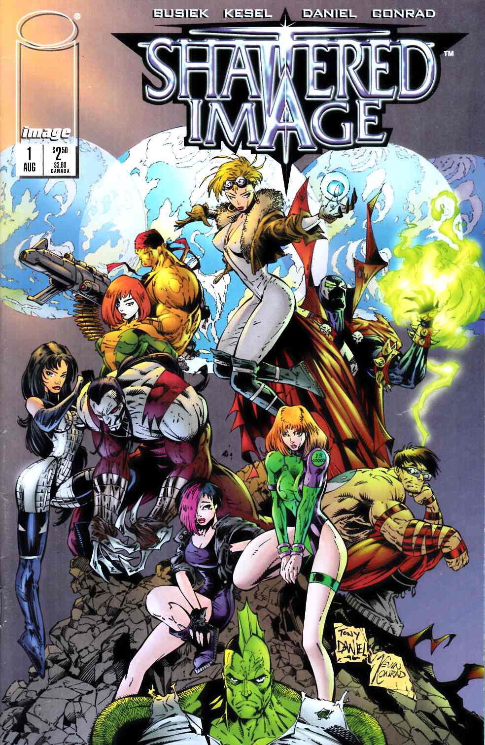 Shattered Image #1 Very Fine (8.0) [Image Comic] LARGE