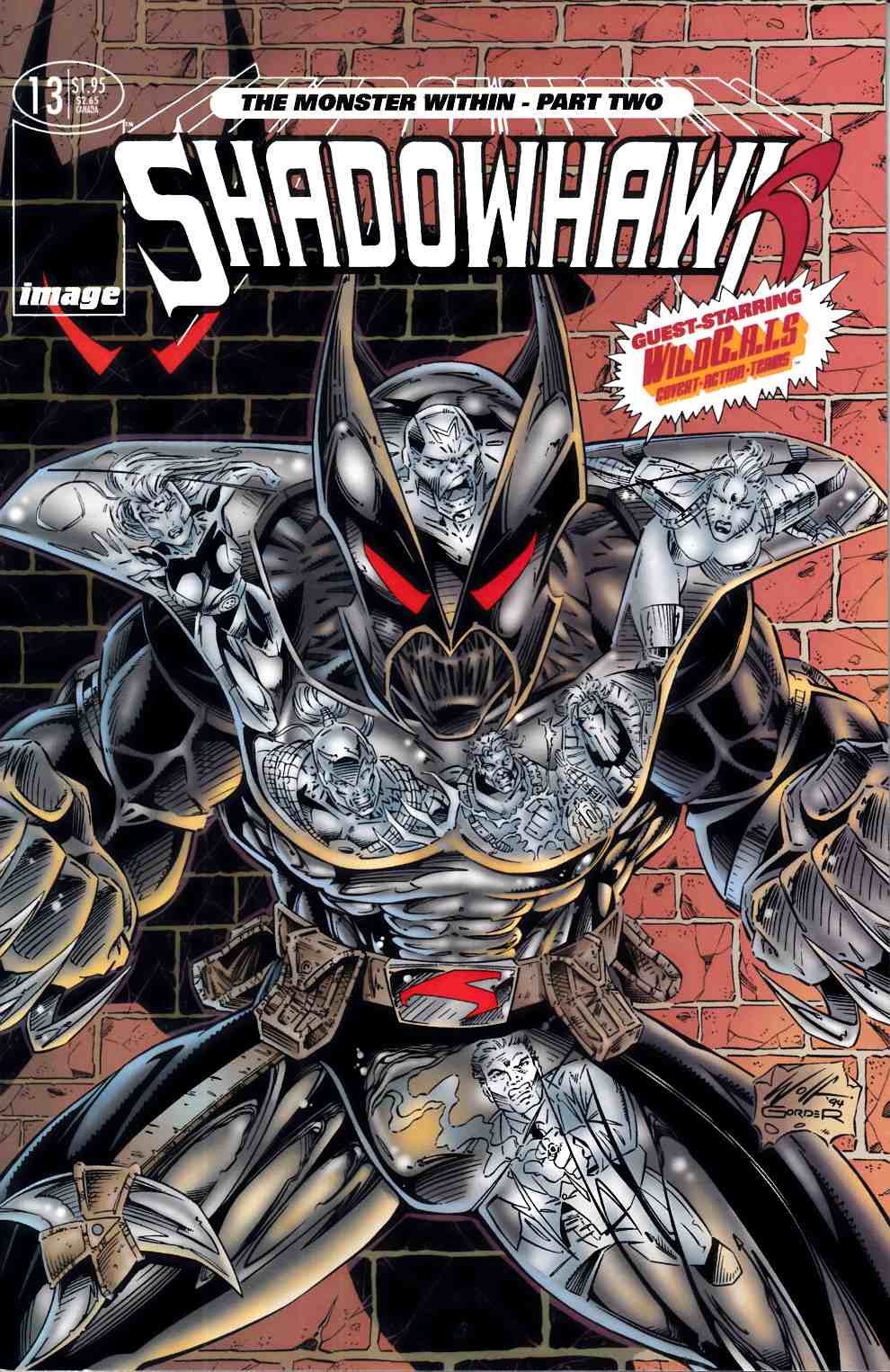 Shadowhawk #13 Near Mint (9.4) [Image Comic] THUMBNAIL