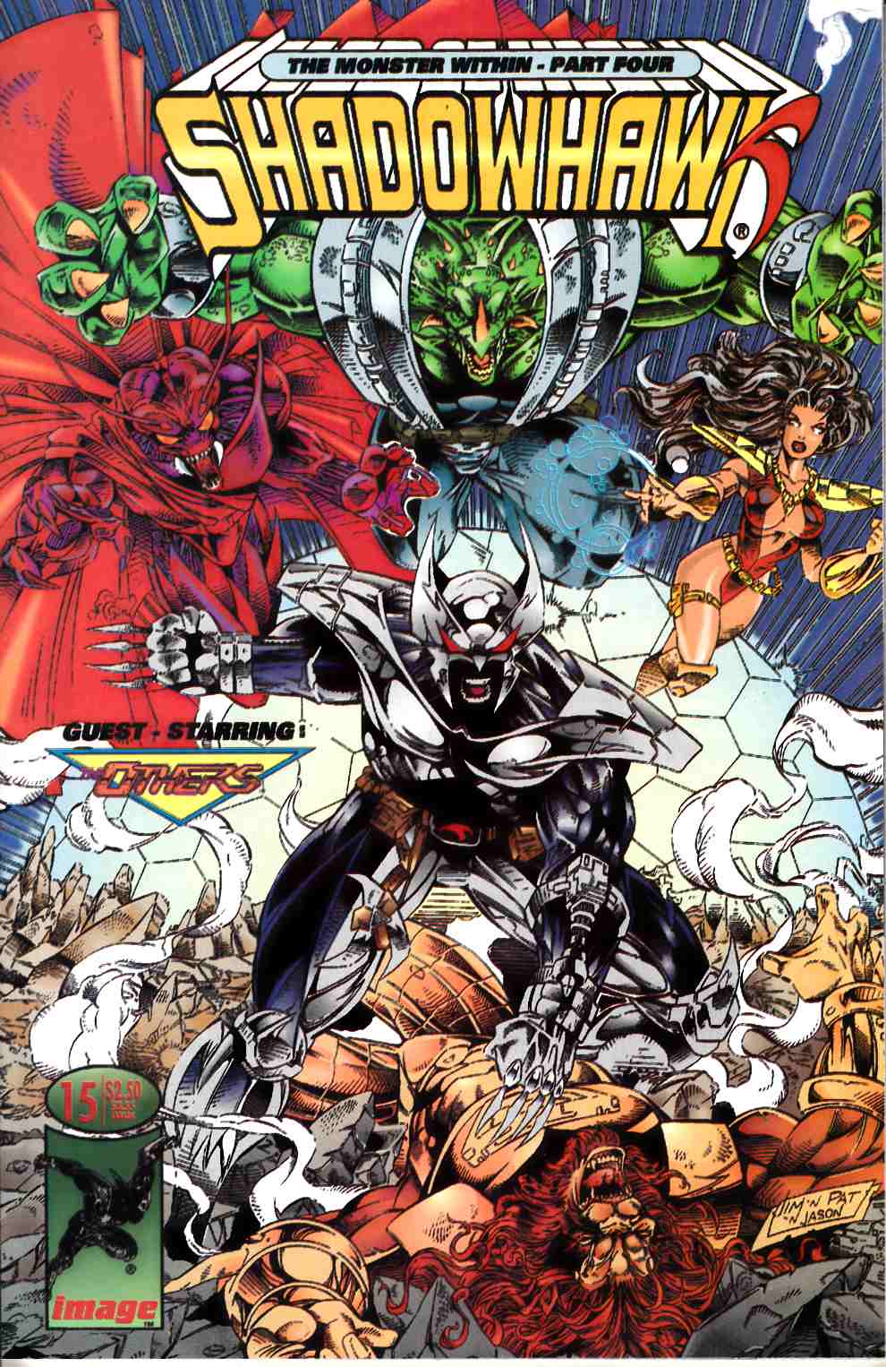 Shadowhawk #15 Near Mint (9.4) [Image Comic] THUMBNAIL