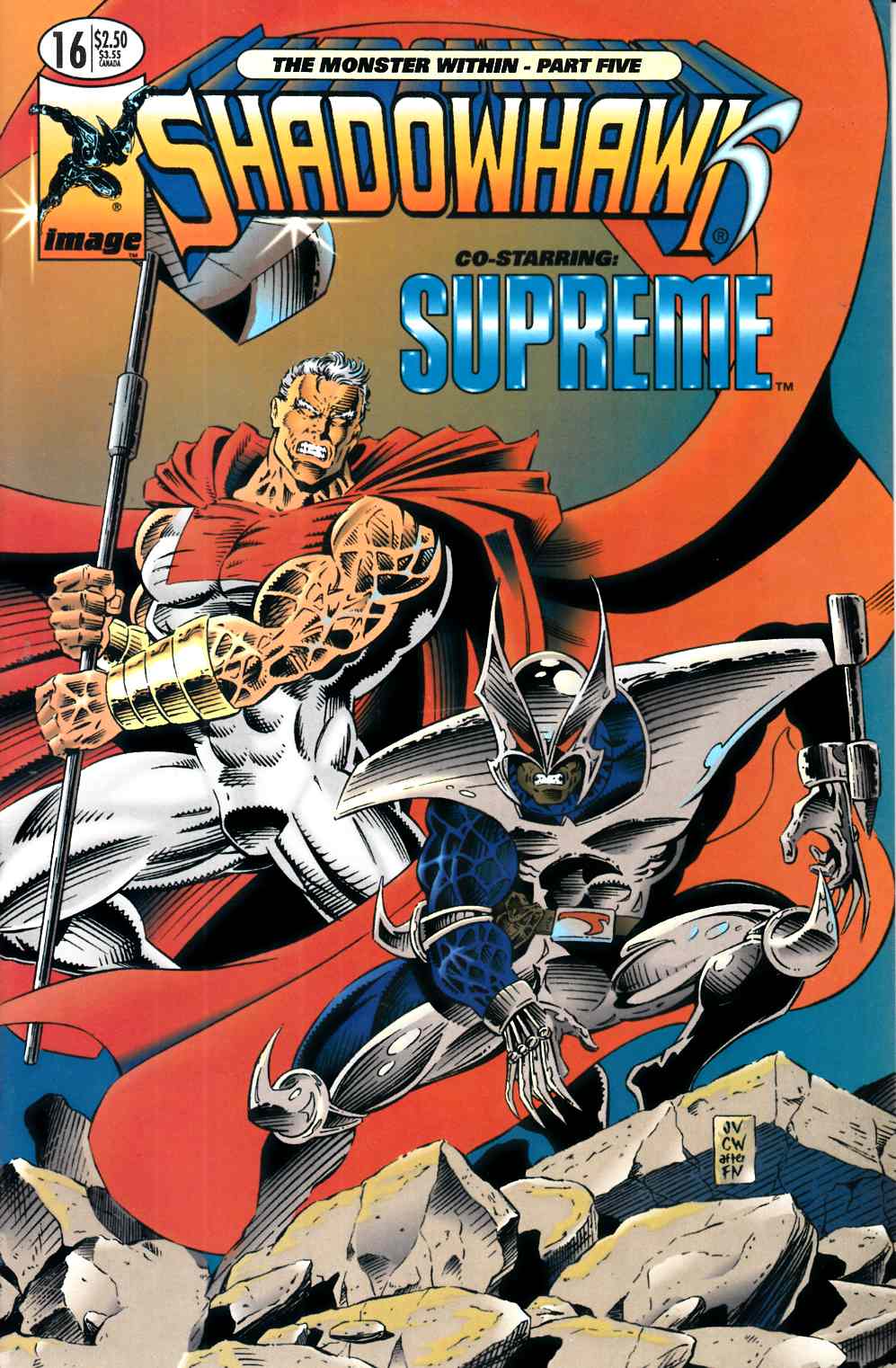 Shadowhawk #16 Very Fine Minus  (7.5) [Image Comic] THUMBNAIL