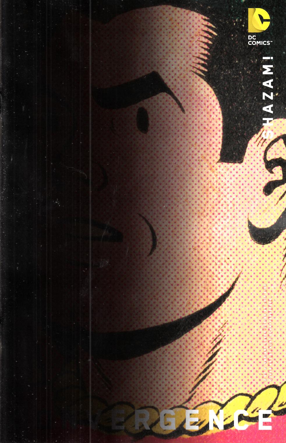 Convergence Shazam #2 Chip Kidd Variant Cover [DC Comic] LARGE