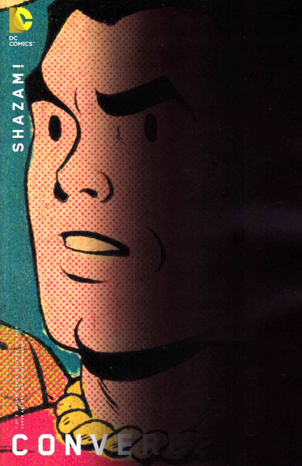 Convergence Shazam #1 Chip Kidd Variant Cover [DC Comic] LARGE