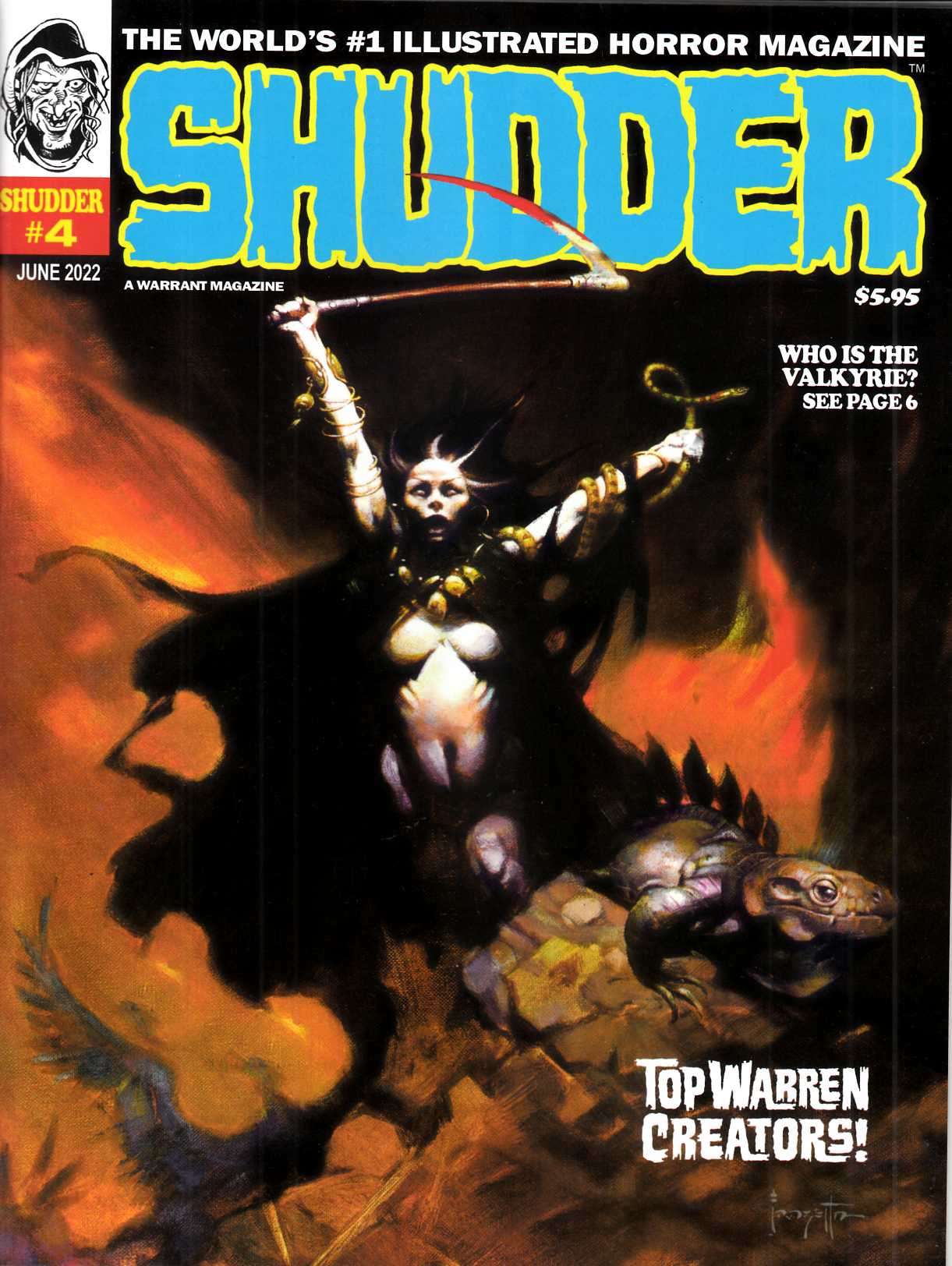 Shudder Magazine #4 Near Mint (9.4) [Warrant Magazine] THUMBNAIL