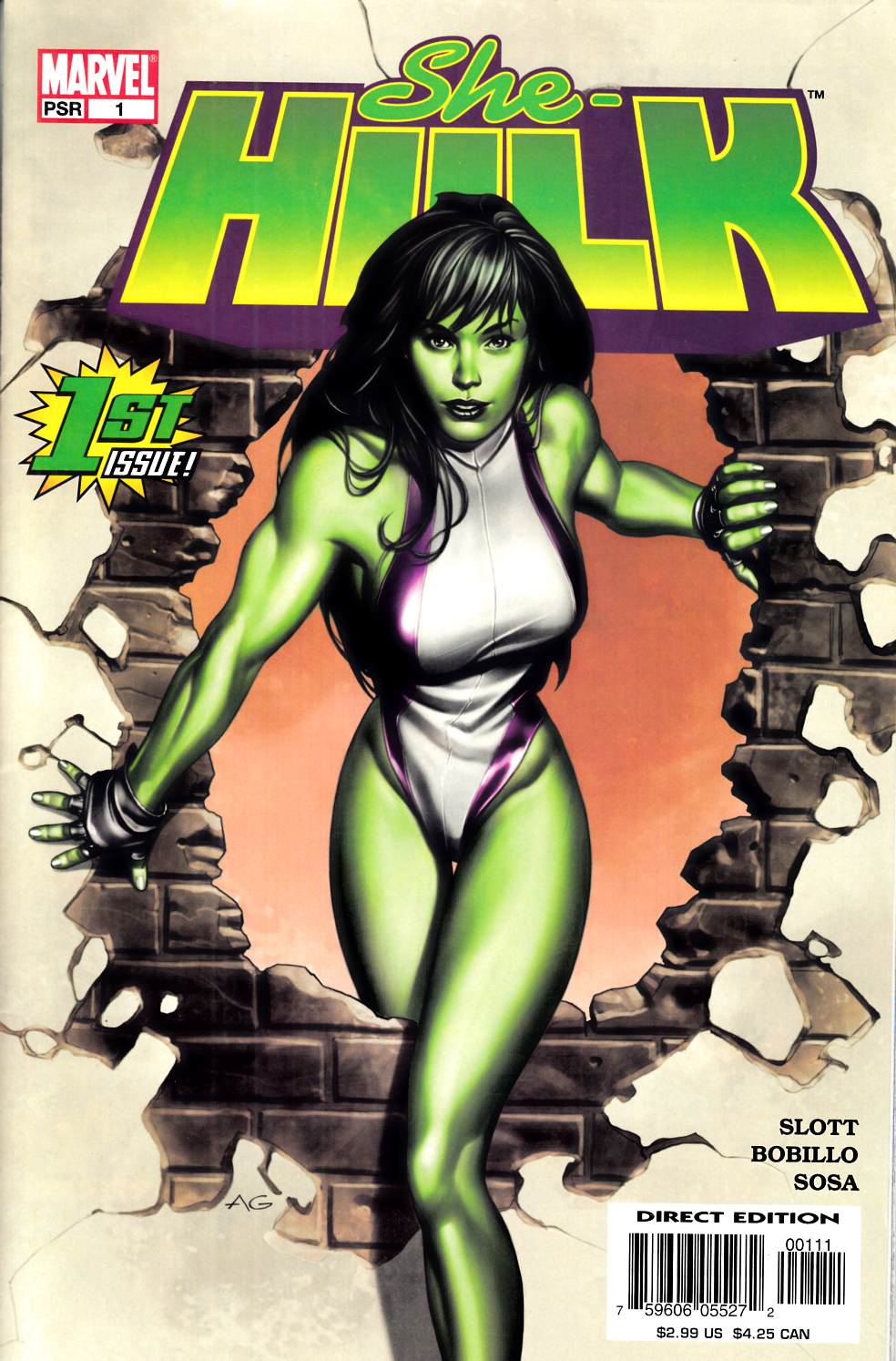 She-Hulk #1 Very Fine (8.0) [Marvel Comic] THUMBNAIL