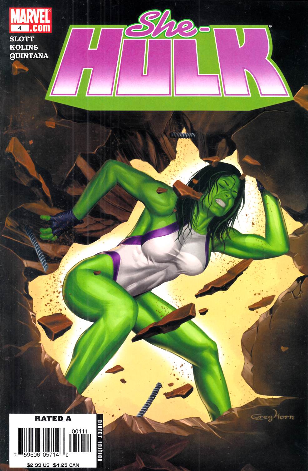 She Hulk #4 Very Fine (8.0) [Marvel Comic] LARGE
