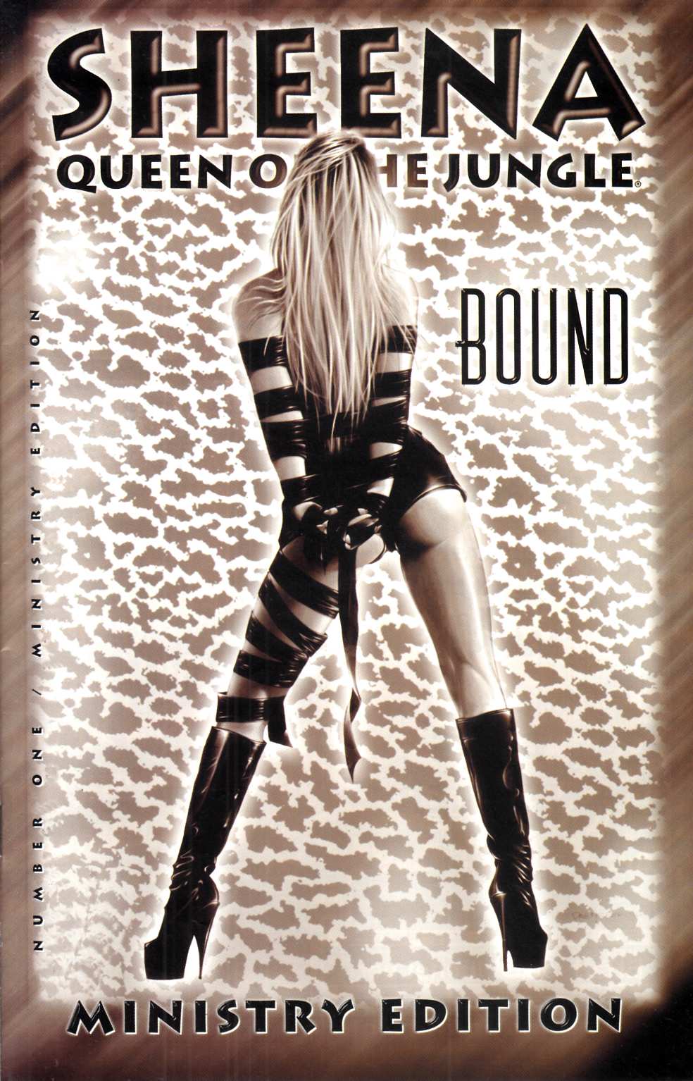 Sheena Queen of the Jungle #1 Ministry Edition Very Fine (8.0) [London Night Comic] LARGE
